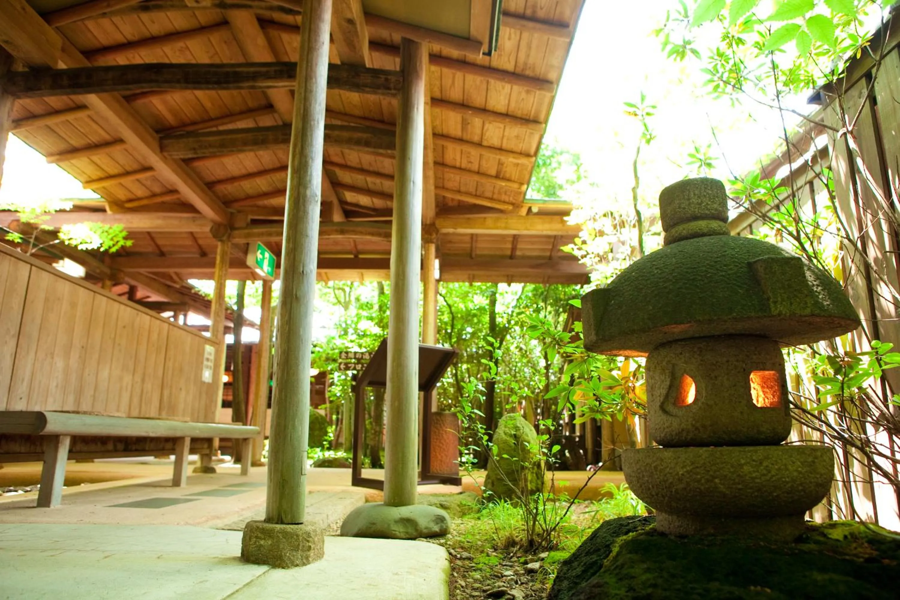 Area and facilities in Kutsurogi-no-Yado Nanakawa