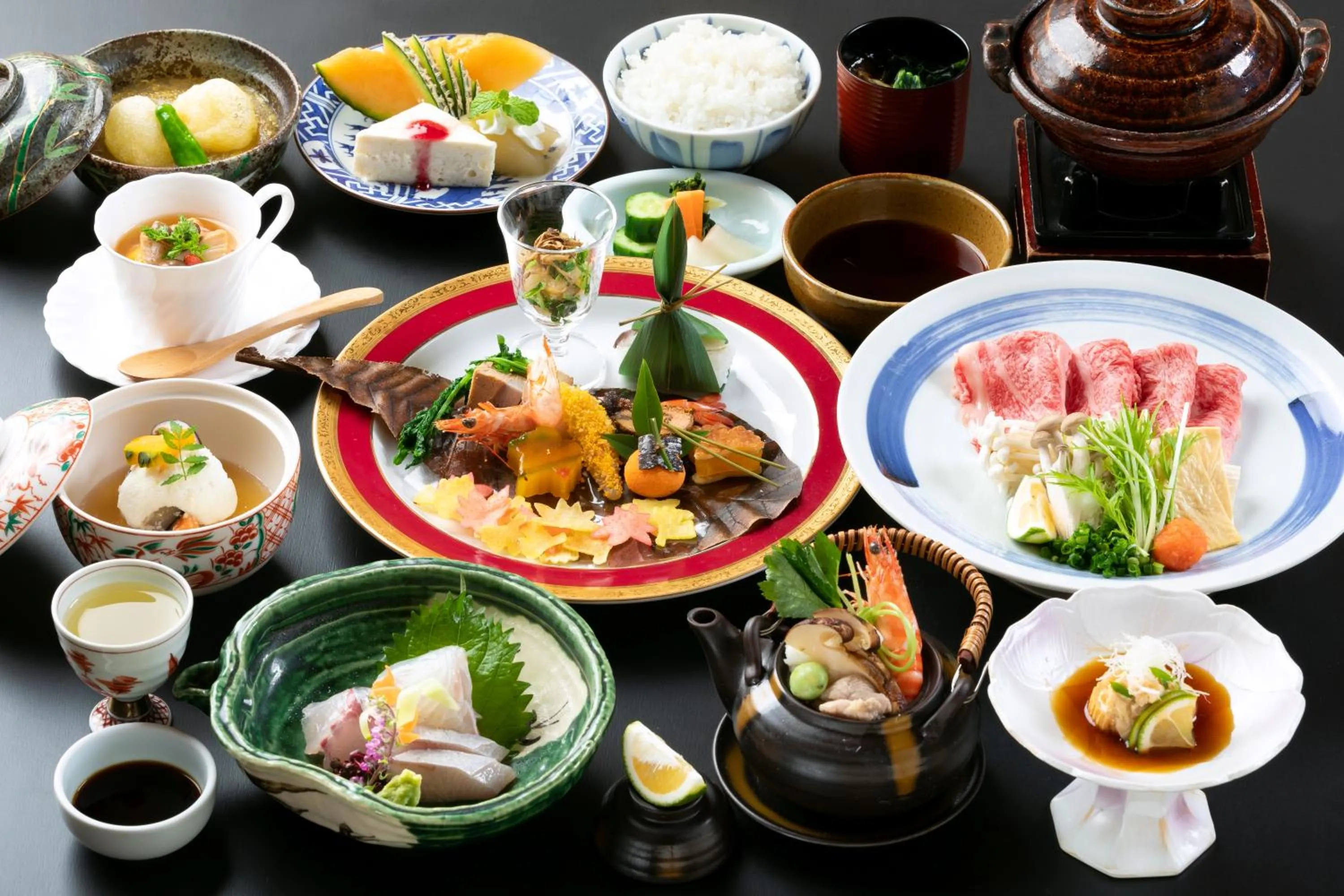 Food in Kutsurogi-no-Yado Nanakawa