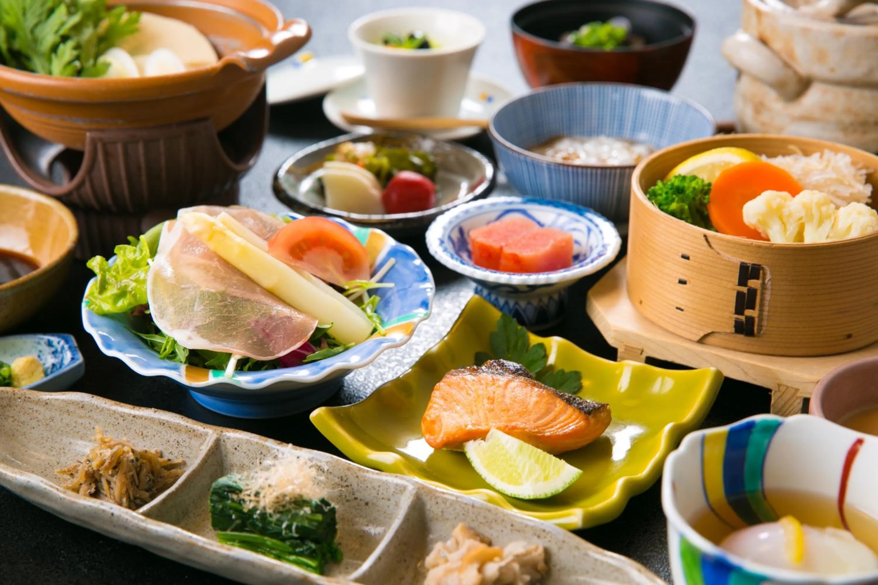 Breakfast in Kutsurogi-no-Yado Nanakawa