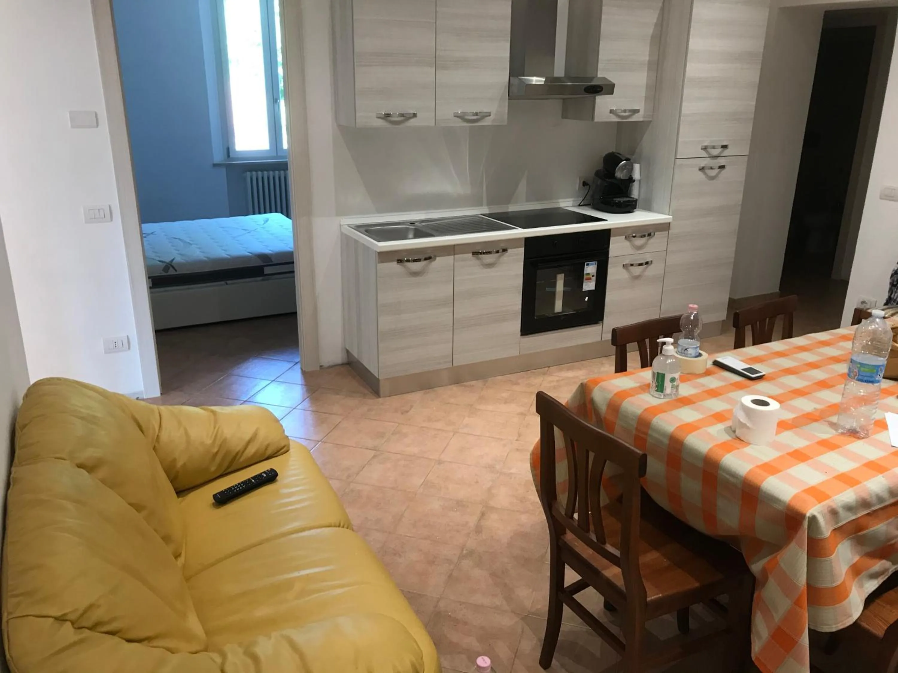 Communal kitchen in B&B Giulia