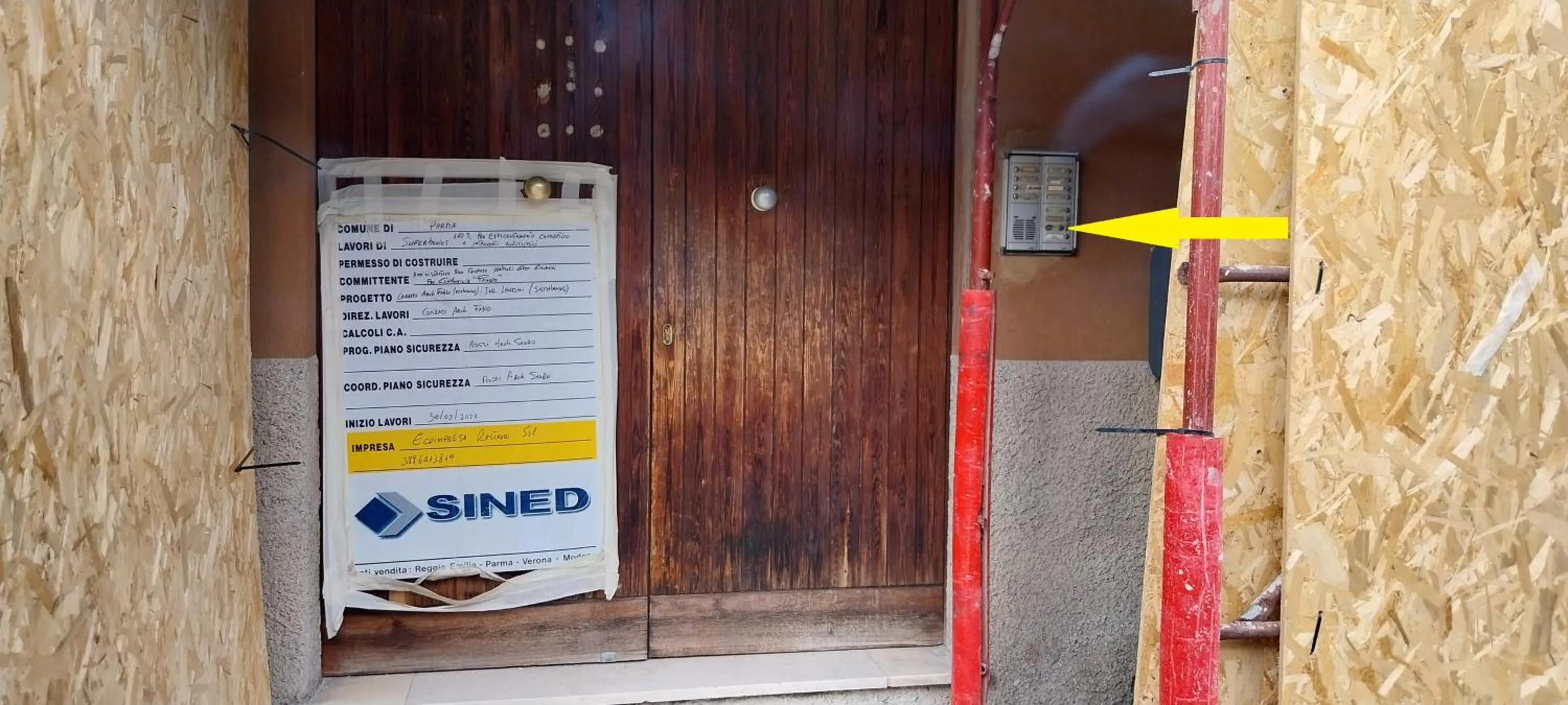 Property building in B&B Giulia