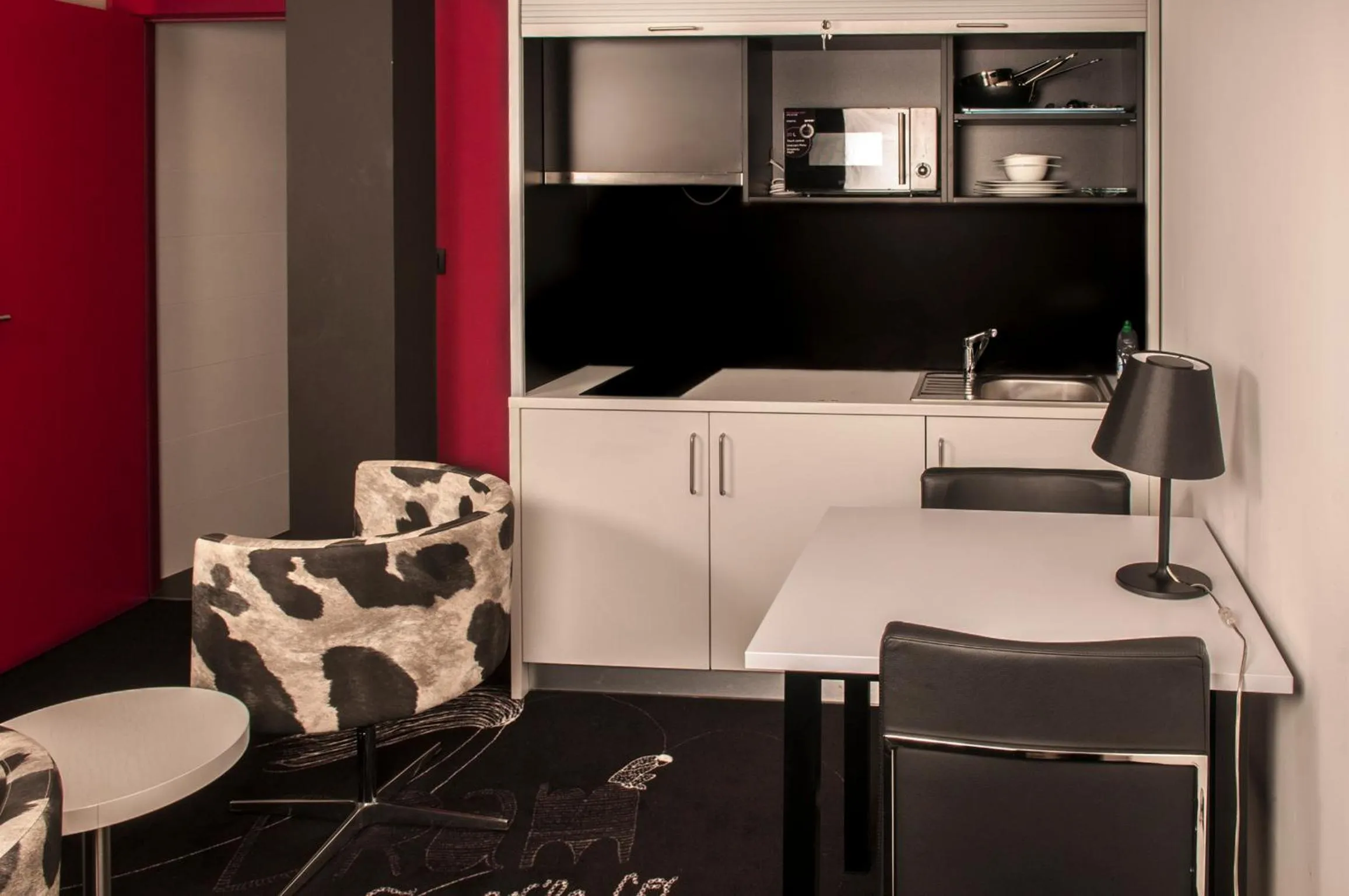 Kitchen or kitchenette in Martin's Dream Hotel