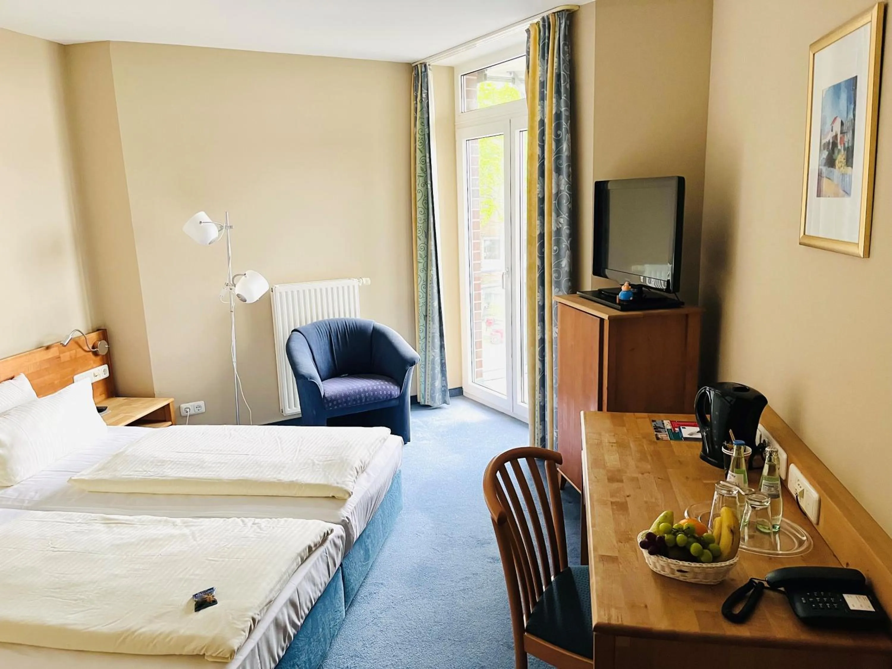 Bed in Hotel Rheinpark Rees