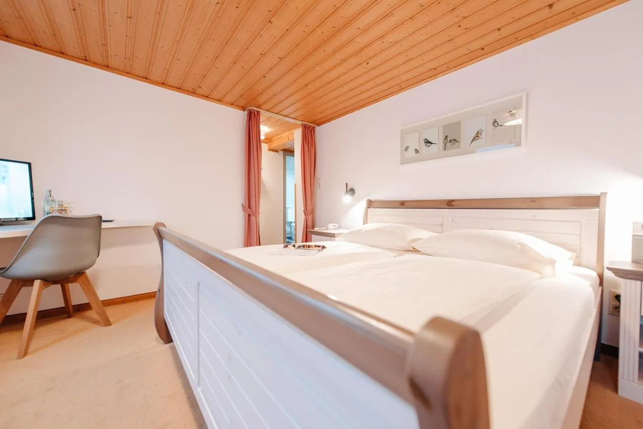 Photo of the whole room, Bed in Löwen Hotel & Restaurant