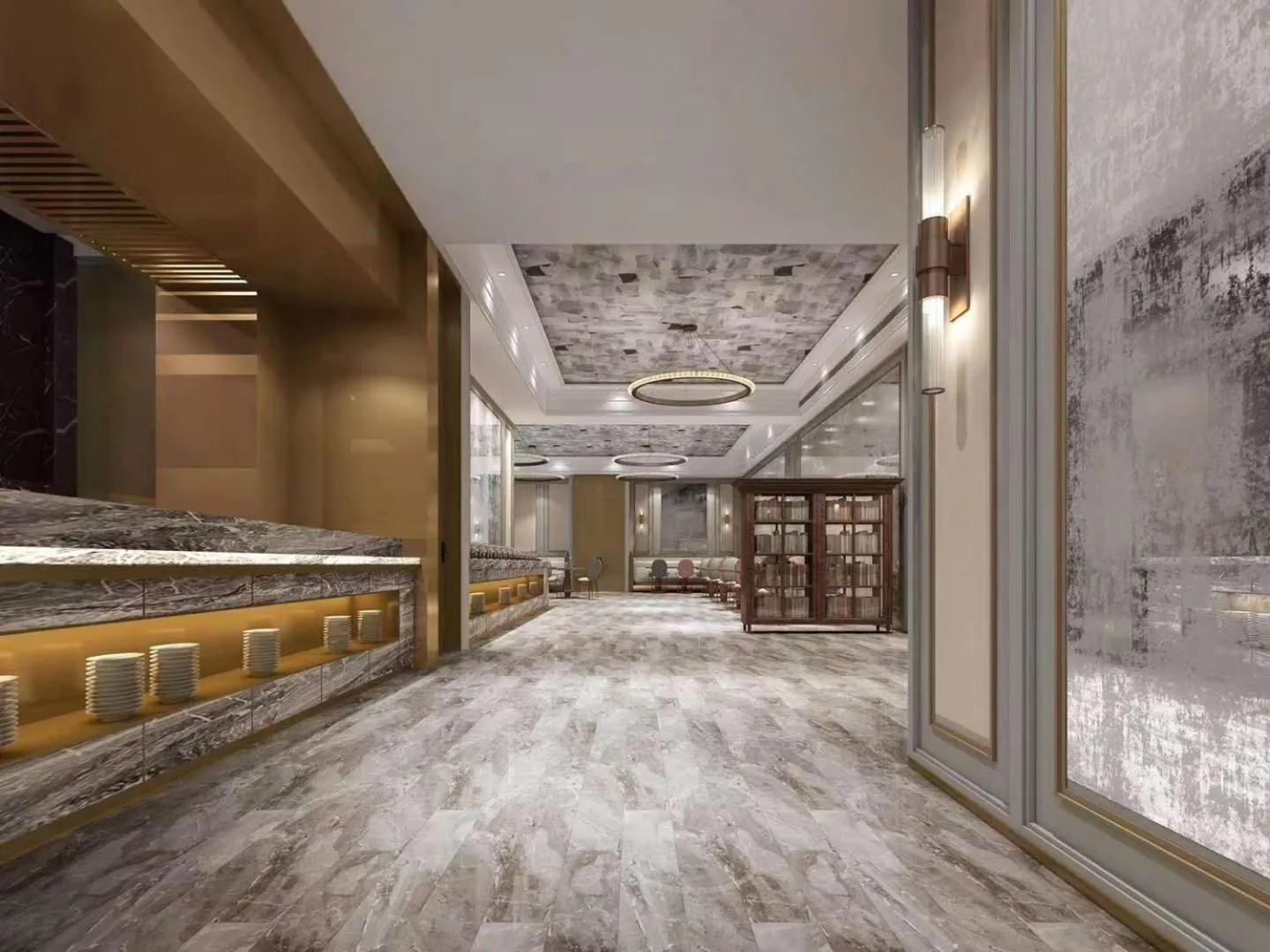 Restaurant/places to eat, Bed in Mercure Hotel Hangzhou East Railway Station