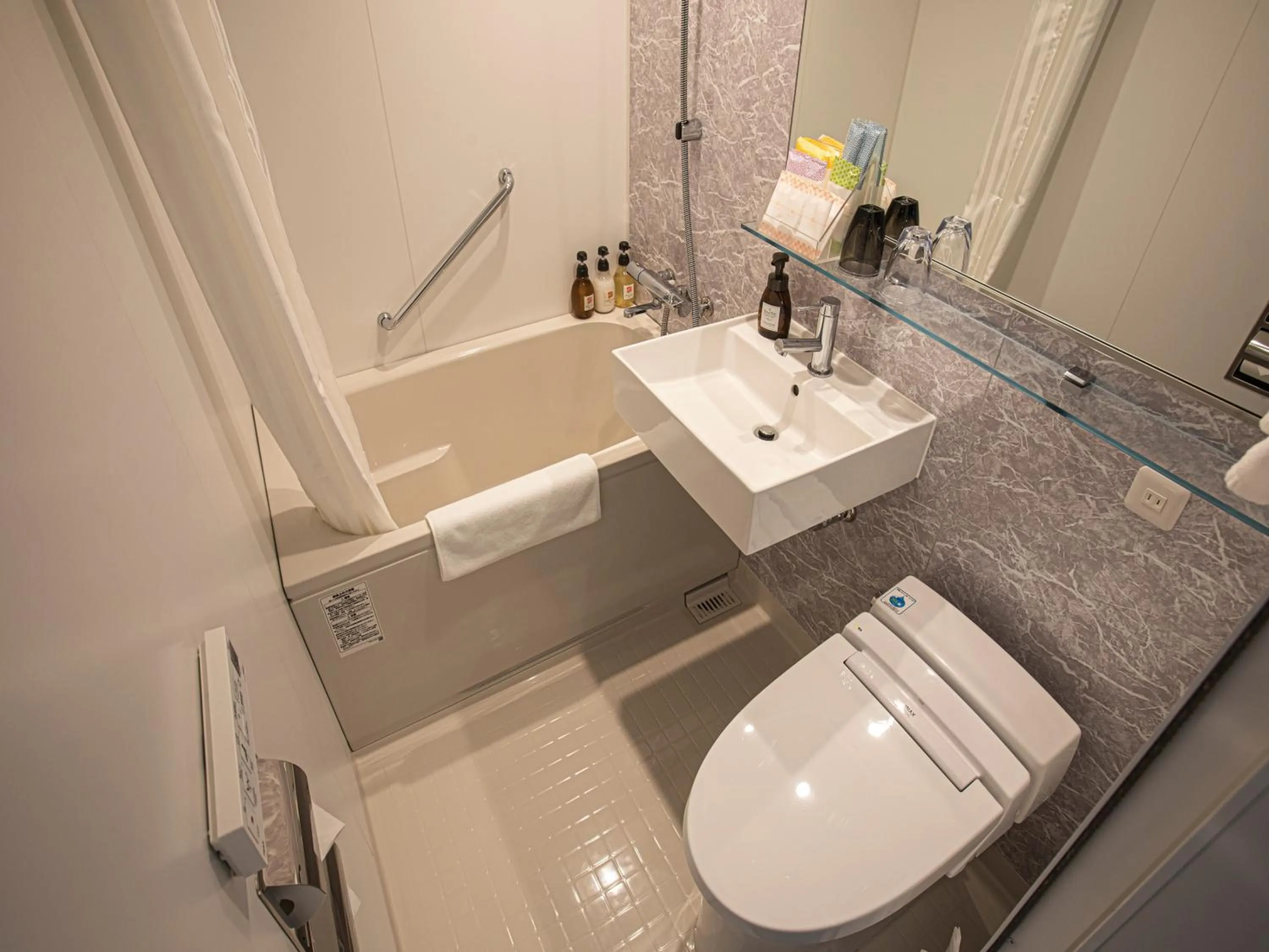 Toilet in Hotel Torifito Hakata Gion