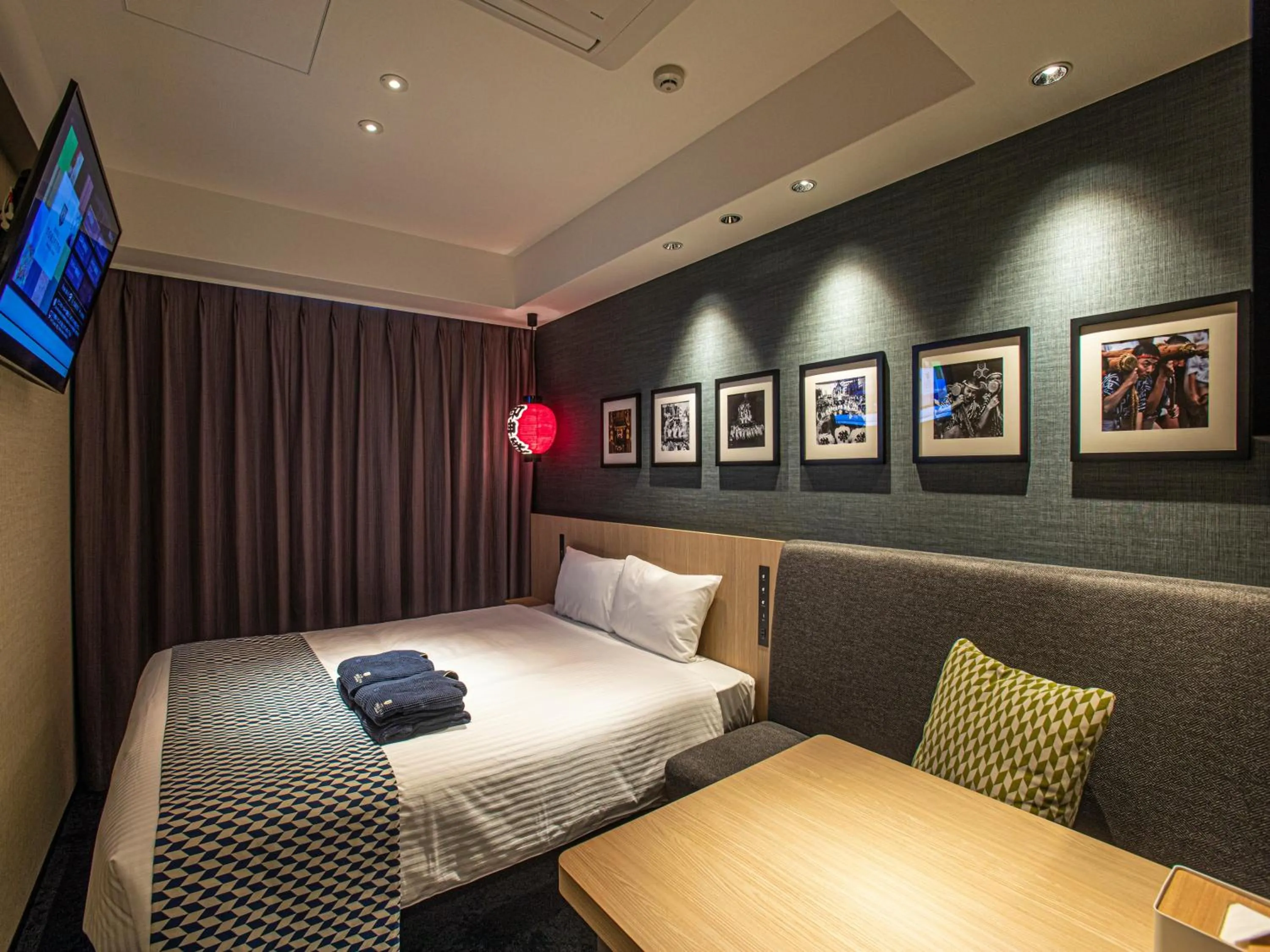 Bedroom, Bed in Hotel Torifito Hakata Gion