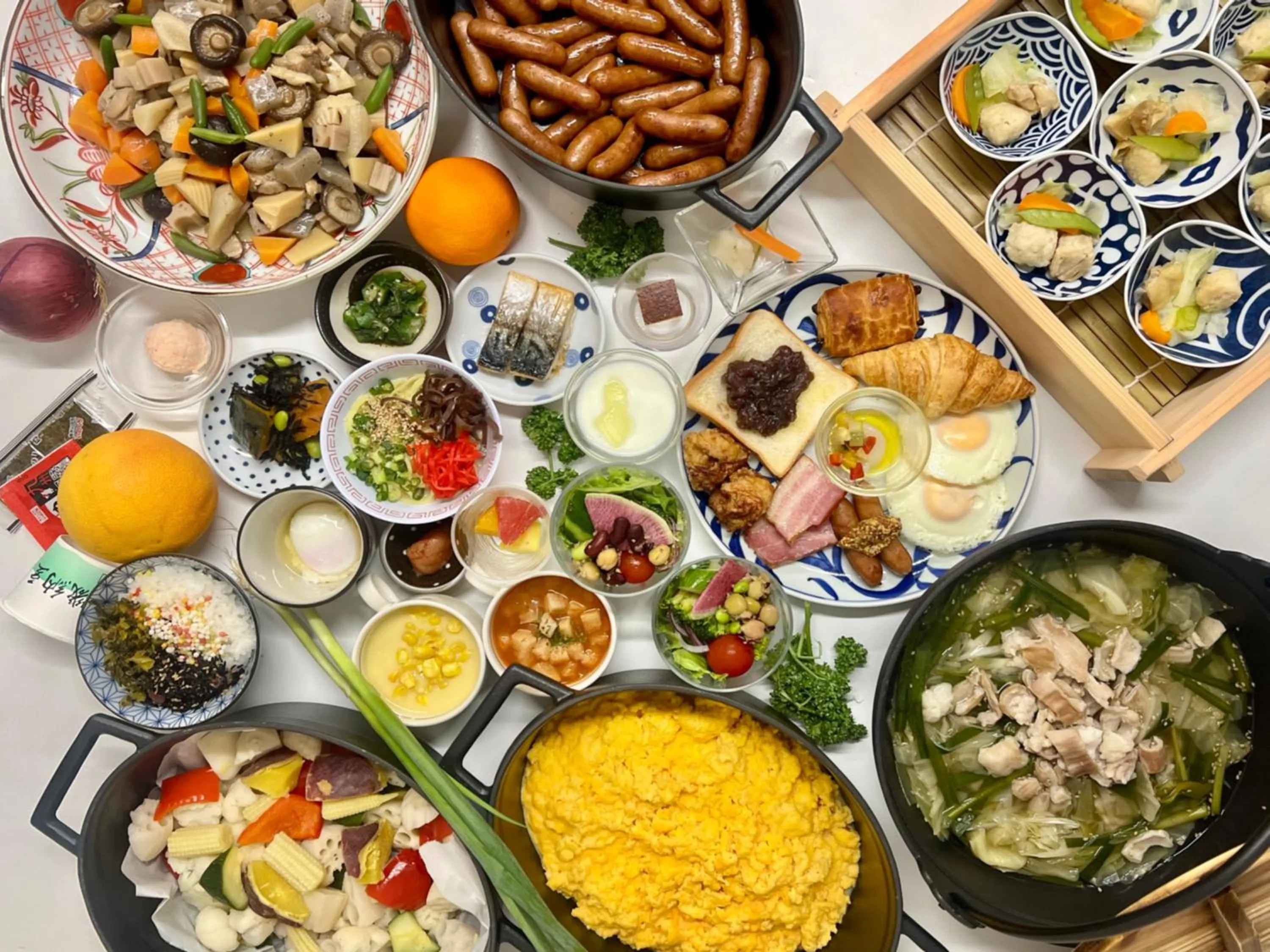 Breakfast in Hotel Torifito Hakata Gion