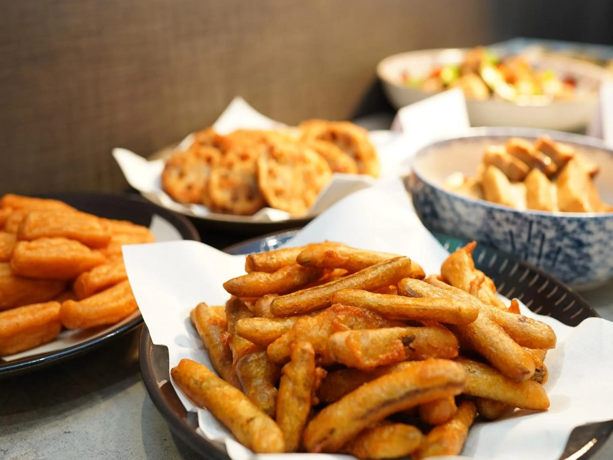 Buffet breakfast in Hotel Torifito Hakata Gion