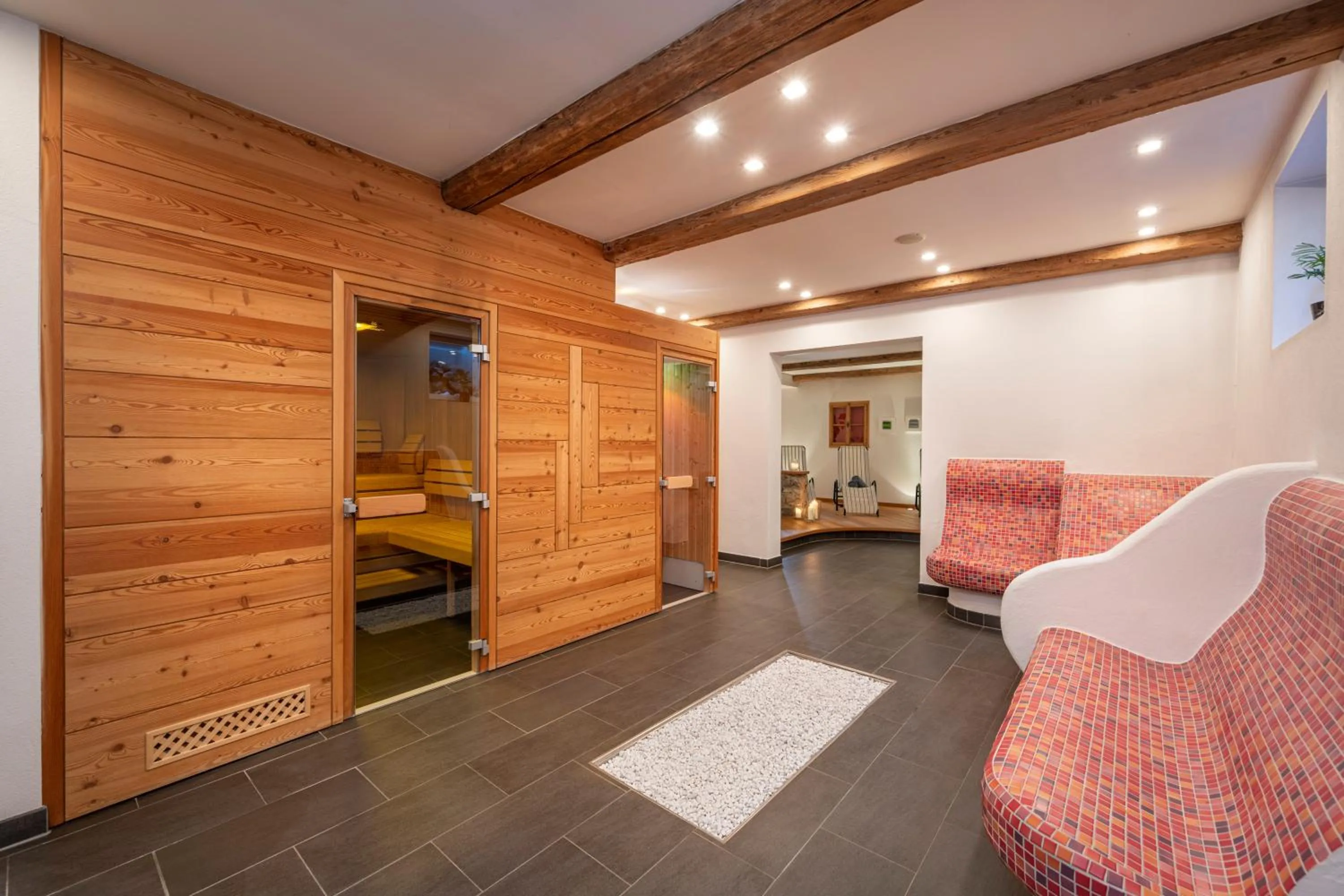 Sauna in Aparthotel Stadler