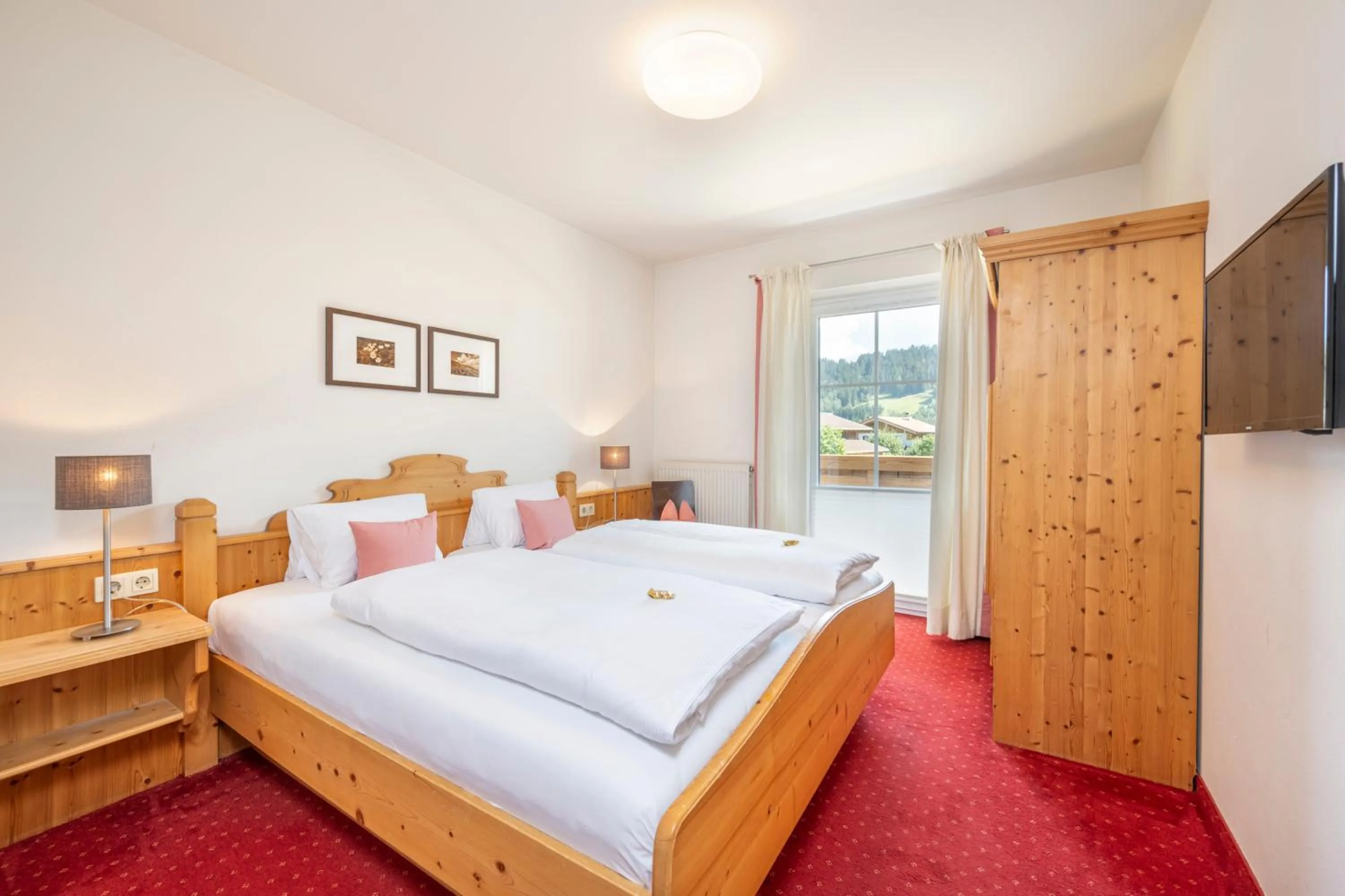 Bed in Aparthotel Stadler