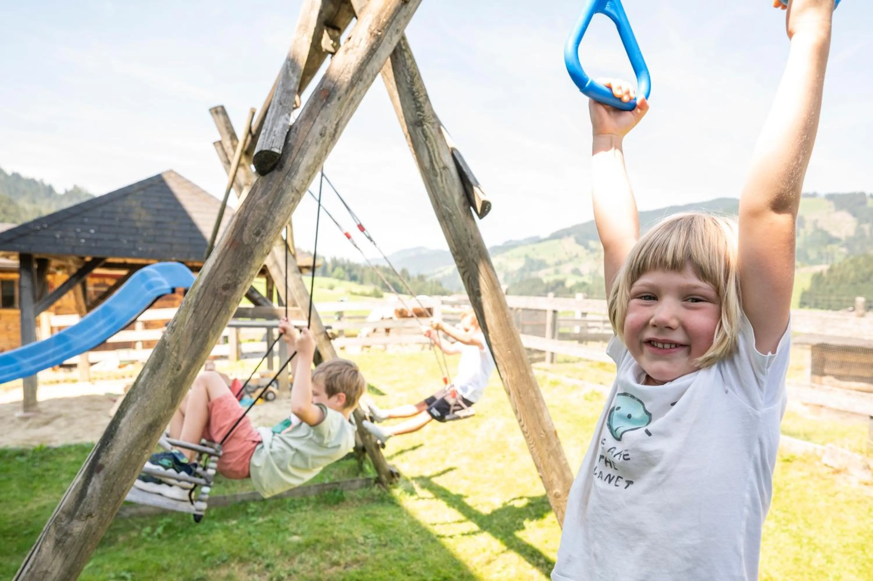 Children play ground in Aparthotel Stadler