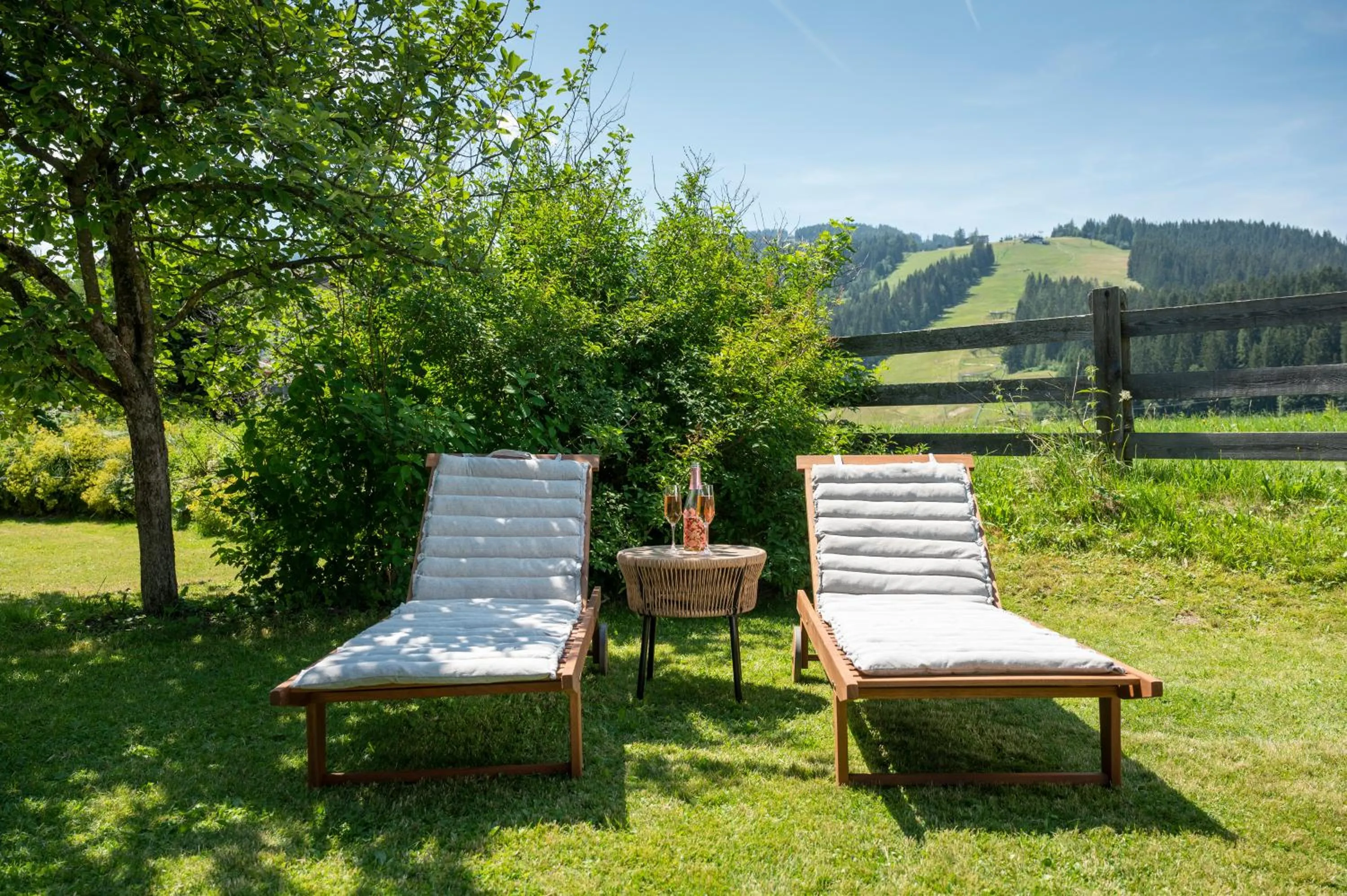 Garden in Aparthotel Stadler