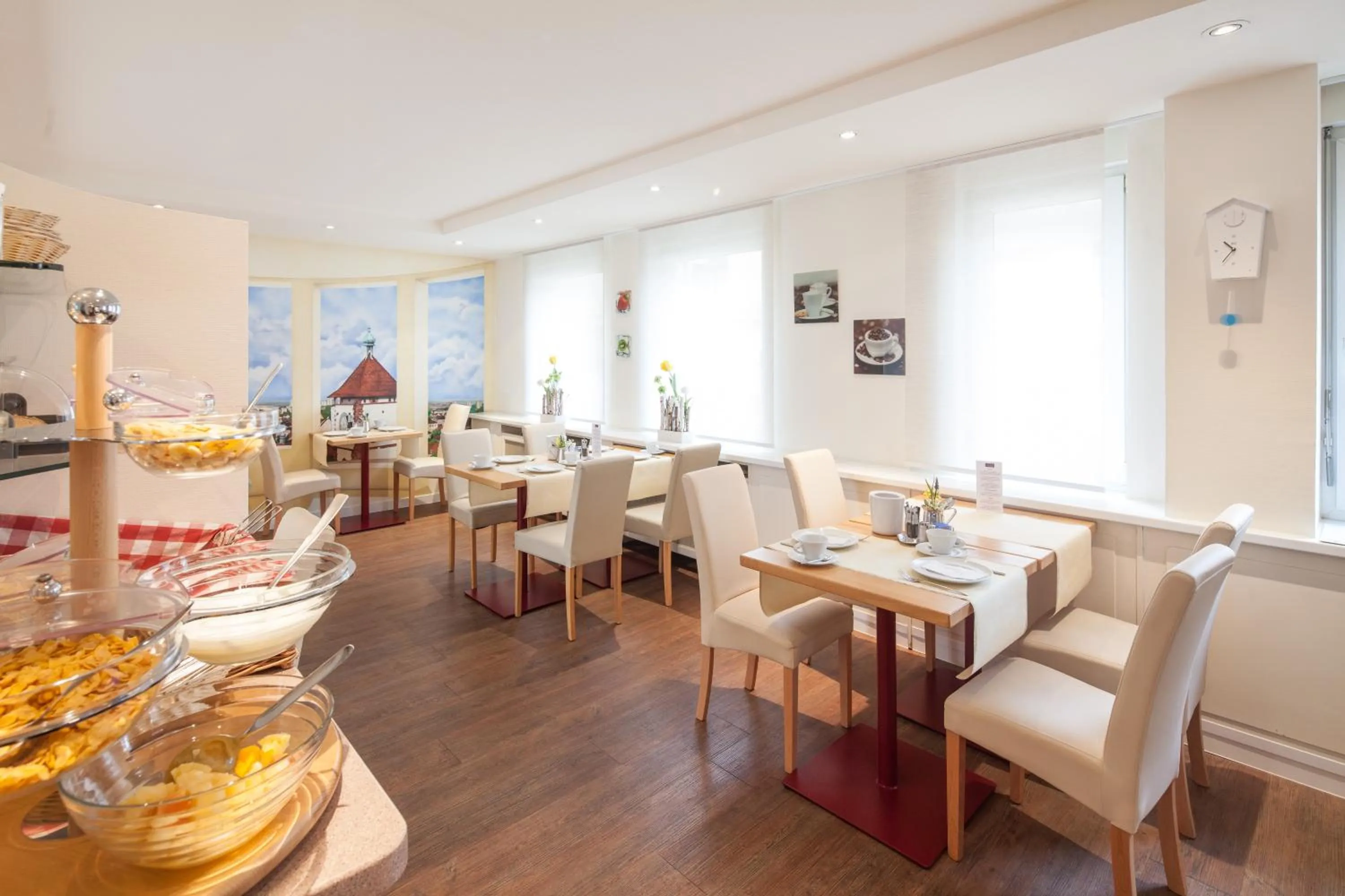 Food and drinks in City Hotel Freiburg