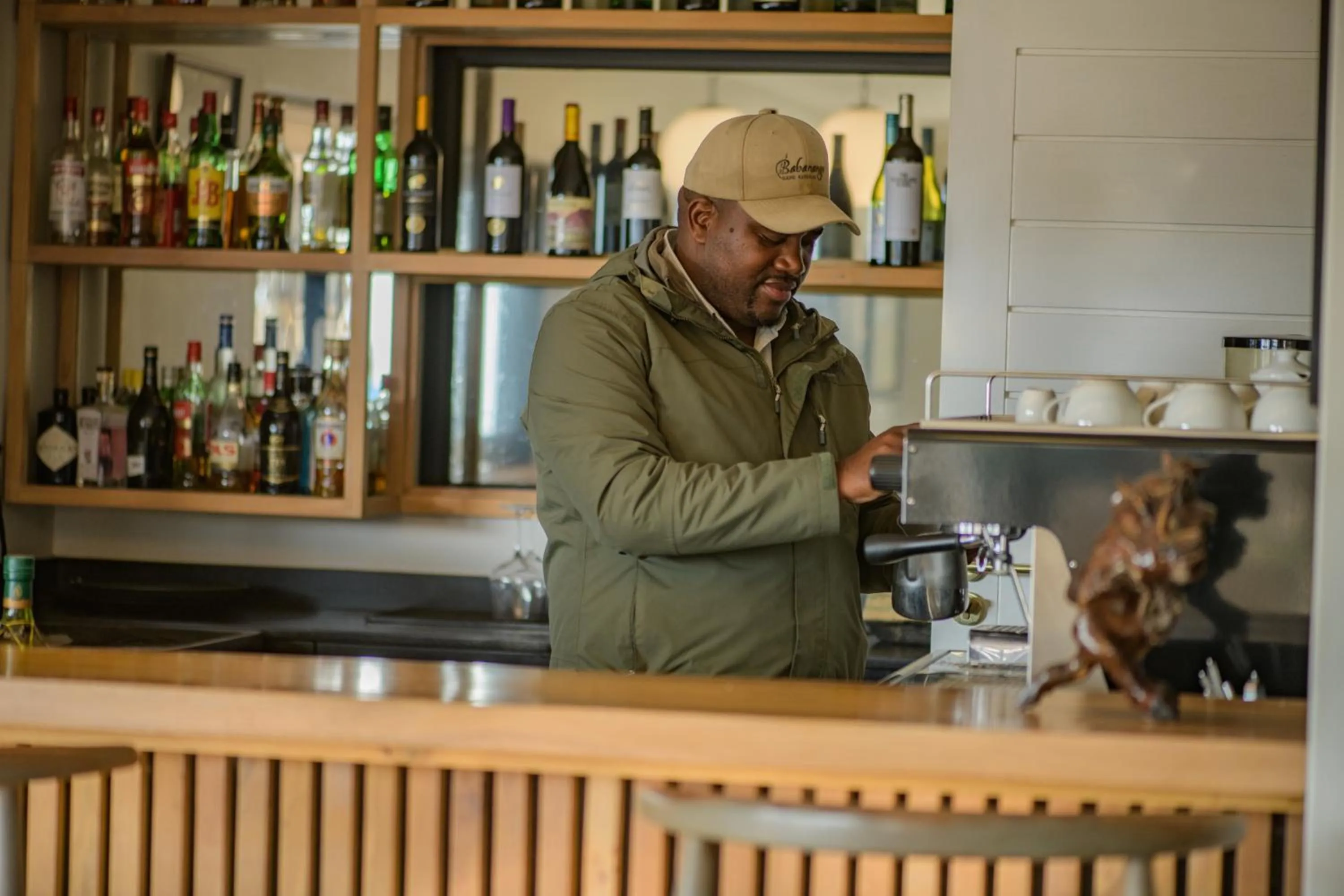 Lounge or bar in Valley Lodge - Babanango Game Reserve