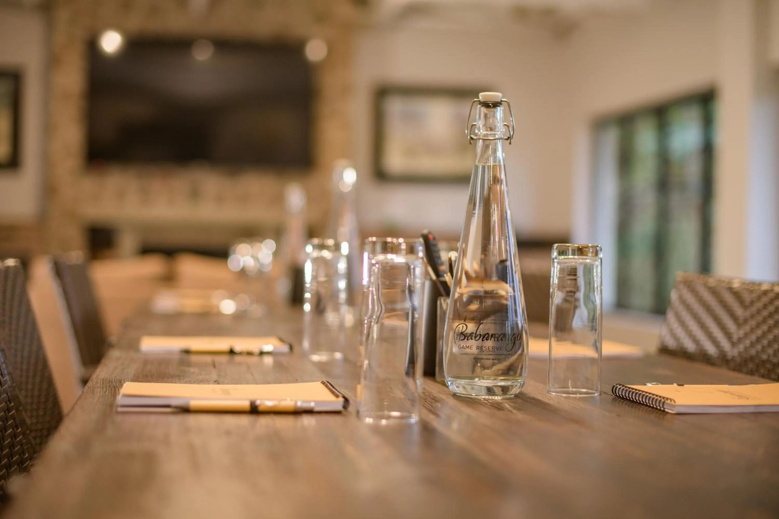 Meeting/conference room in Valley Lodge - Babanango Game Reserve