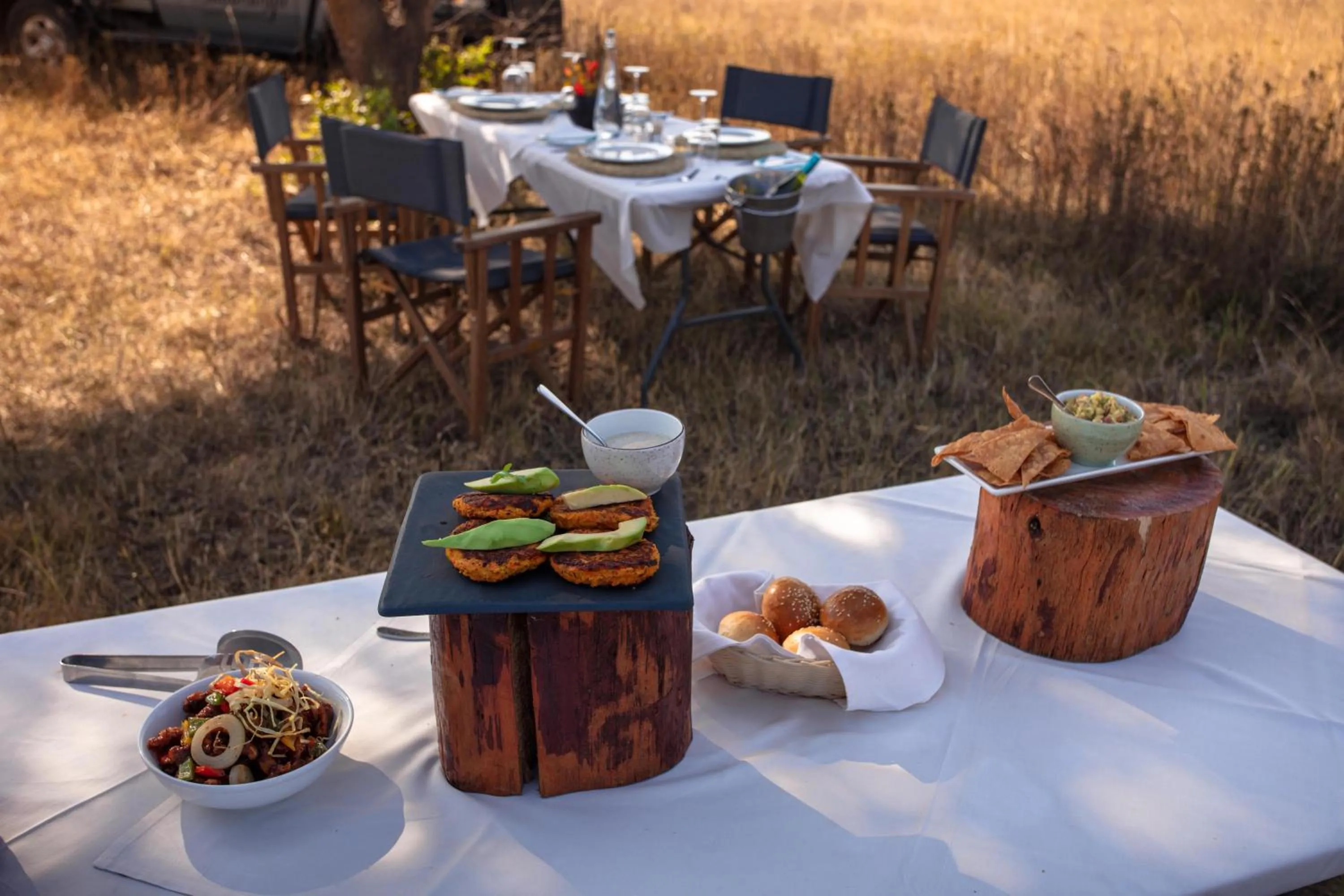 Food and drinks in Valley Lodge - Babanango Game Reserve