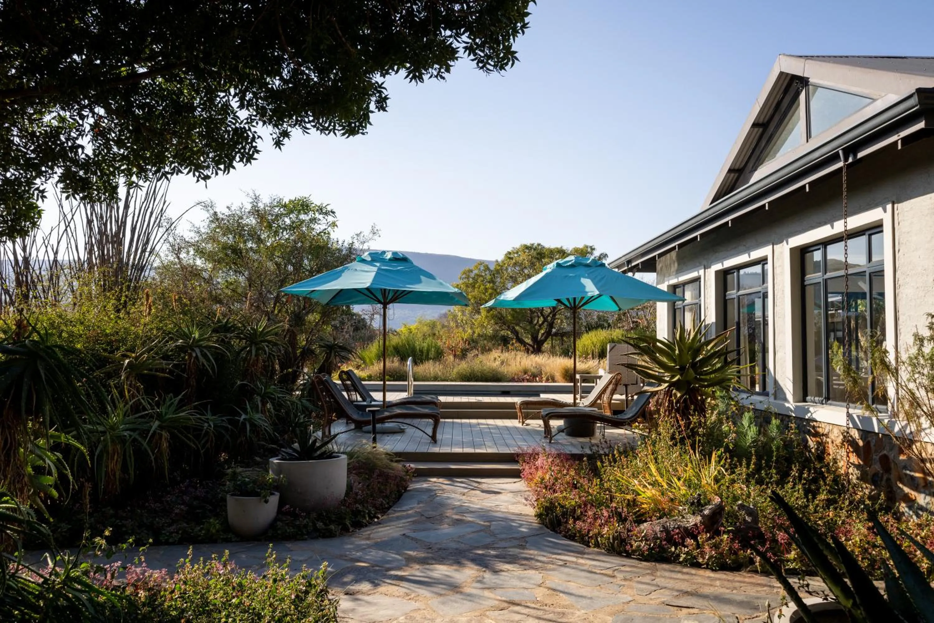 Property building in Valley Lodge - Babanango Game Reserve