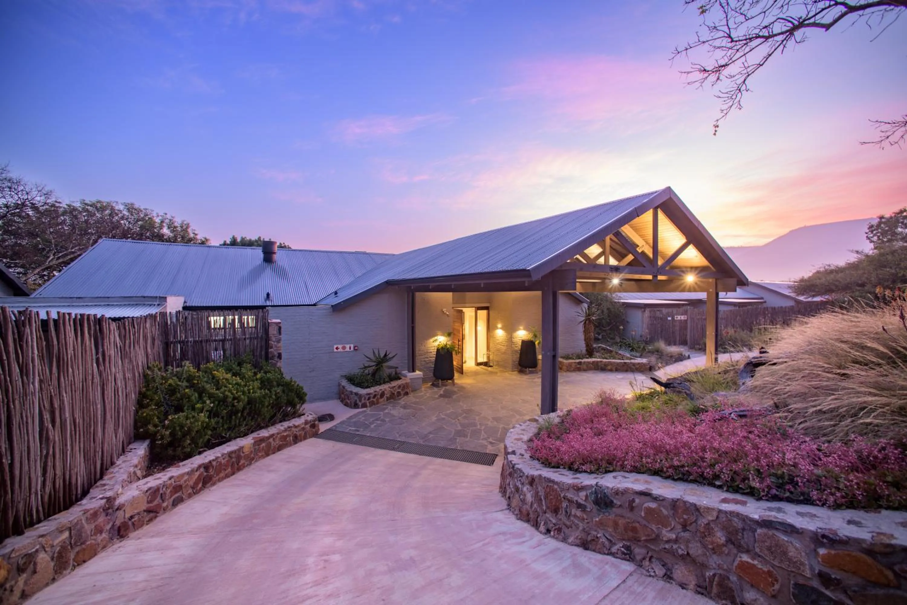 Property building in Valley Lodge - Babanango Game Reserve