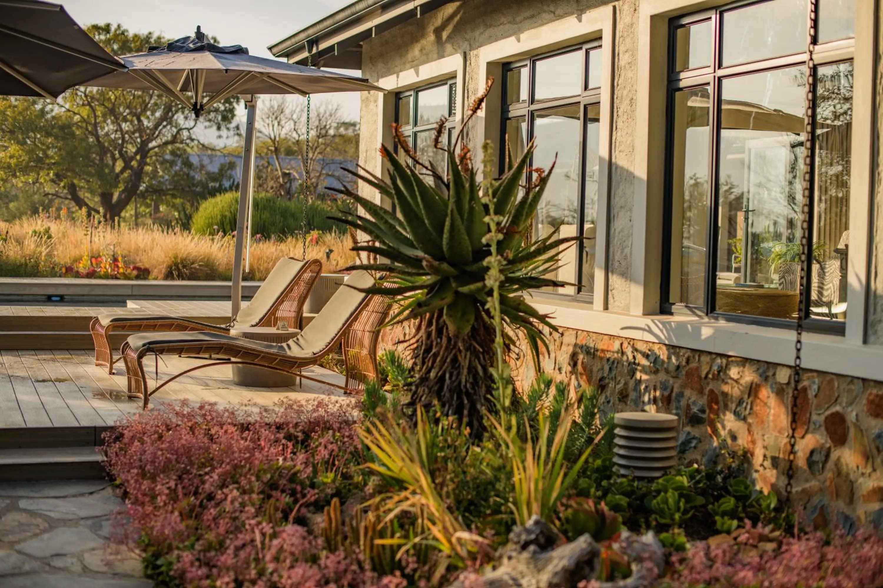 Property building in Valley Lodge - Babanango Game Reserve