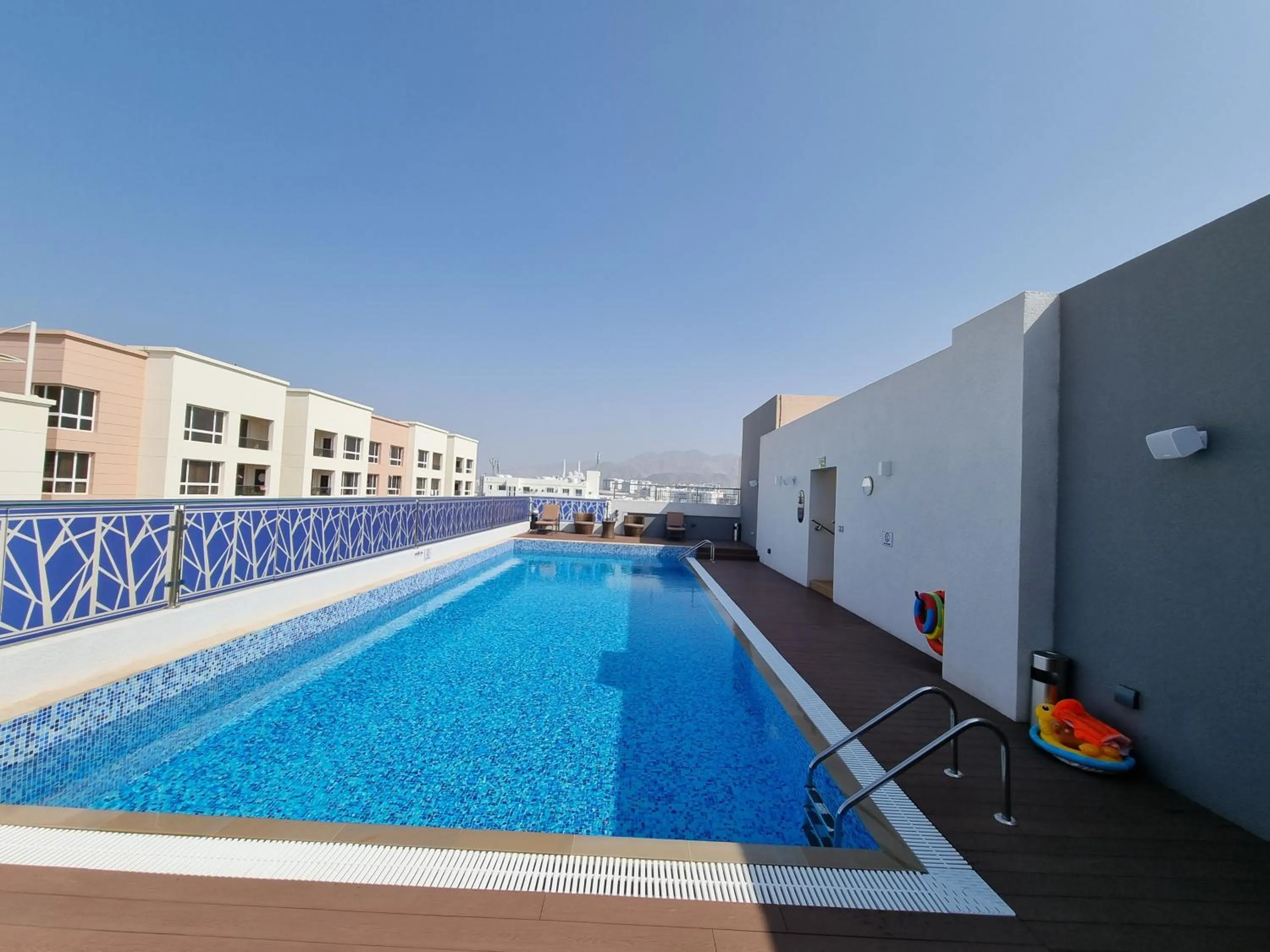 Swimming pool in Citadines Al Ghubrah Muscat