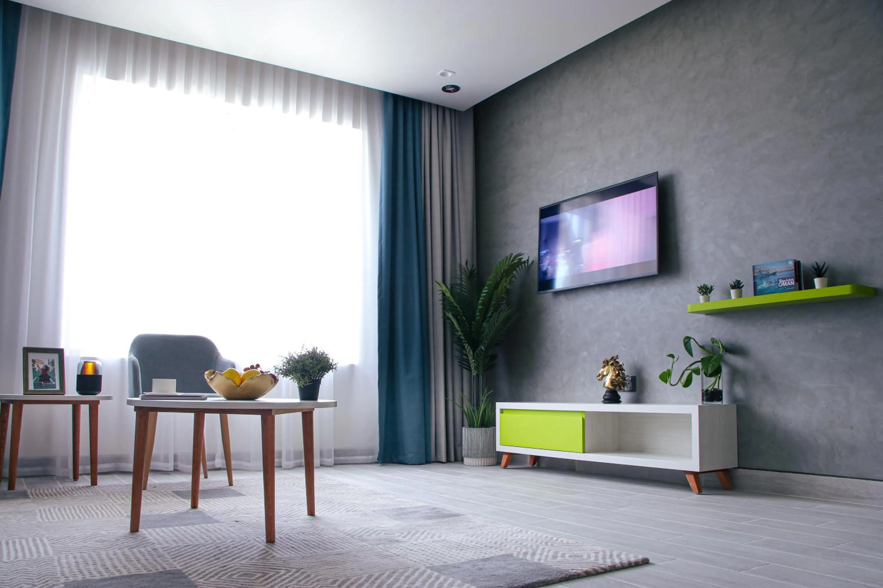 Living room in Citadines Al Ghubrah Muscat