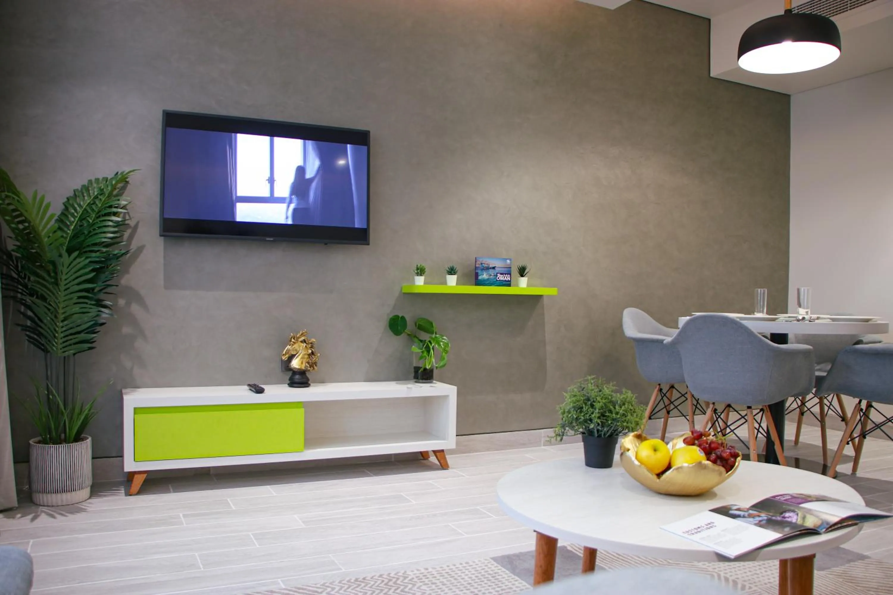 Living room in Citadines Al Ghubrah Muscat