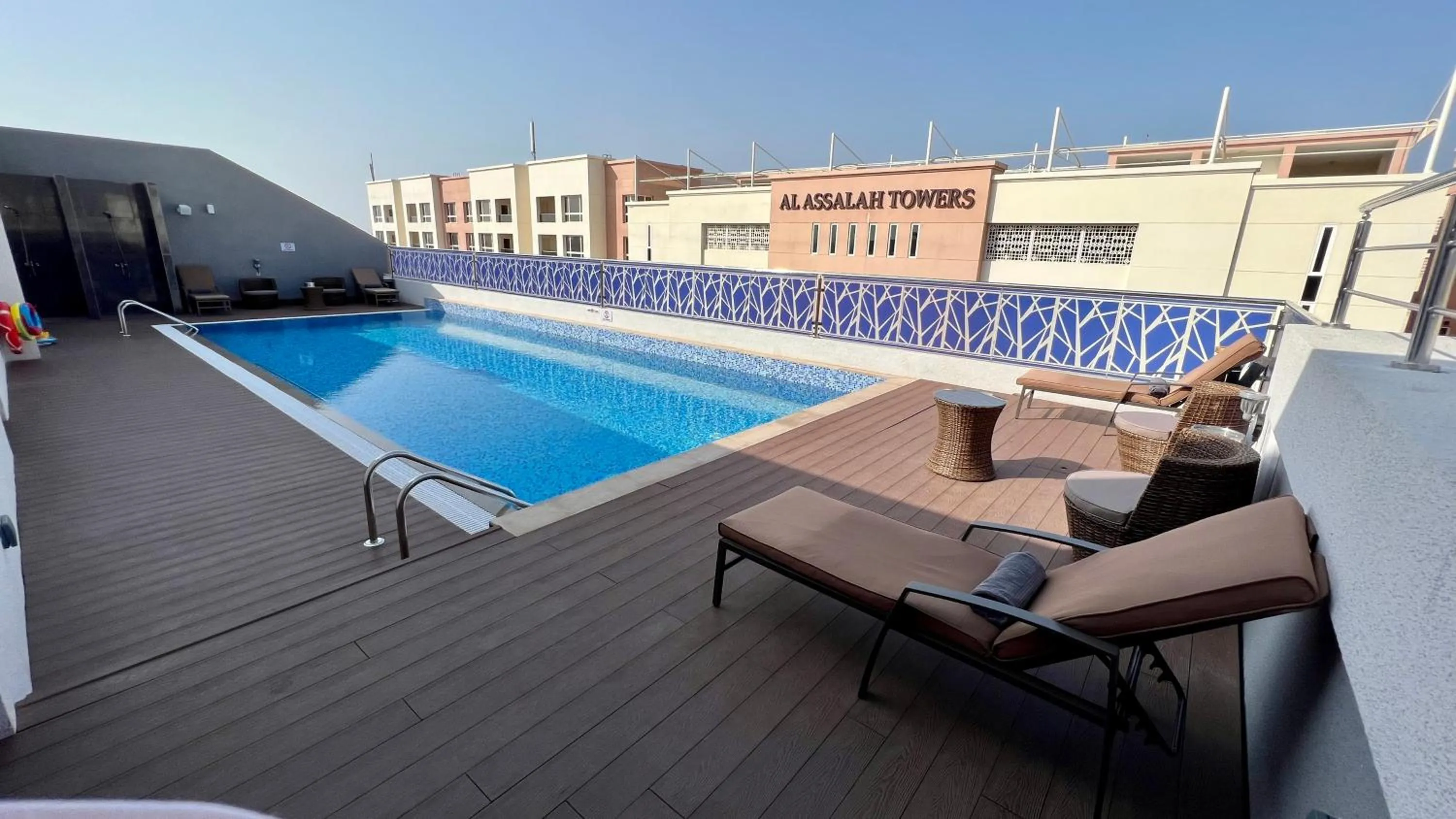 Swimming pool in Citadines Al Ghubrah Muscat