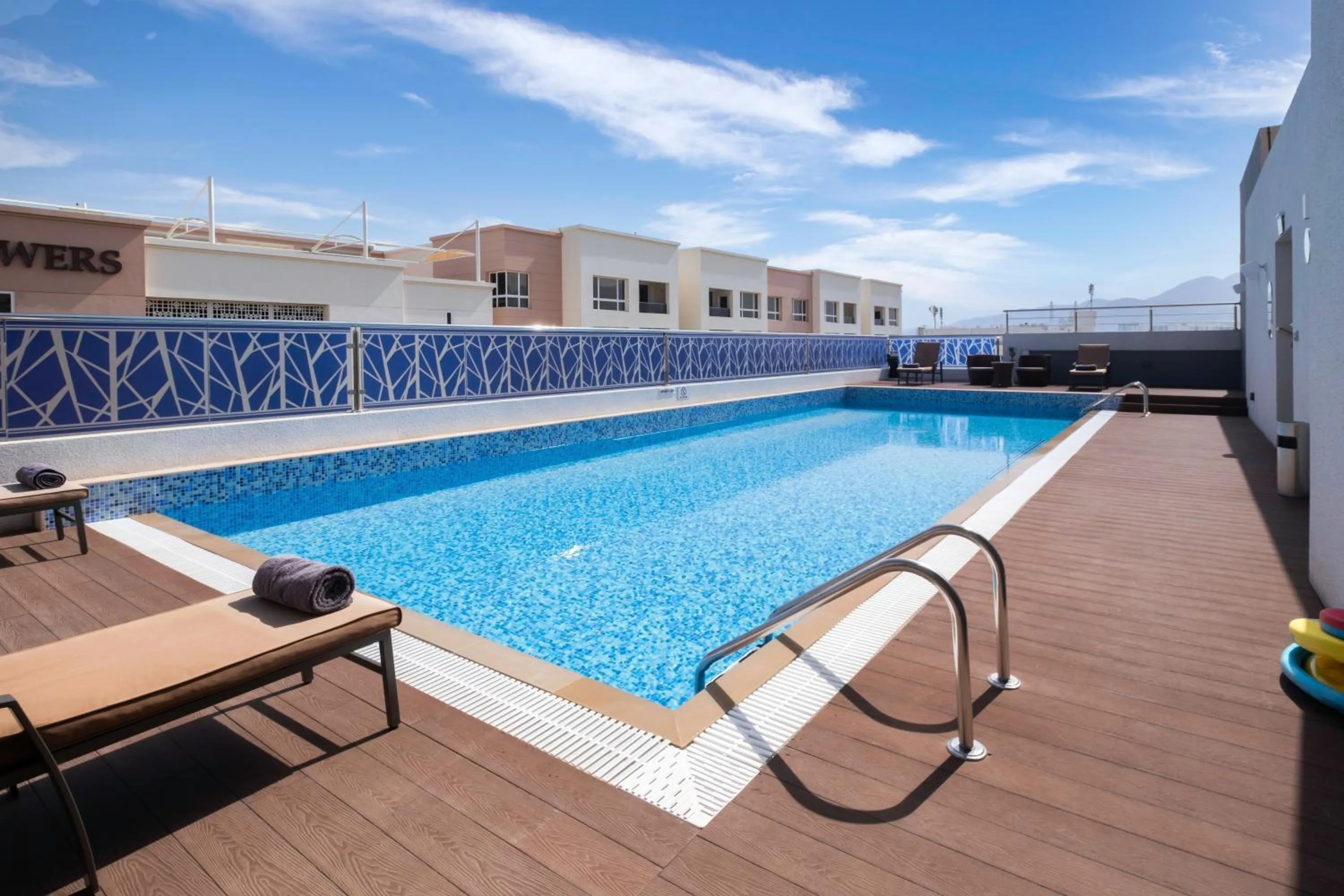 Swimming pool in Citadines Al Ghubrah Muscat