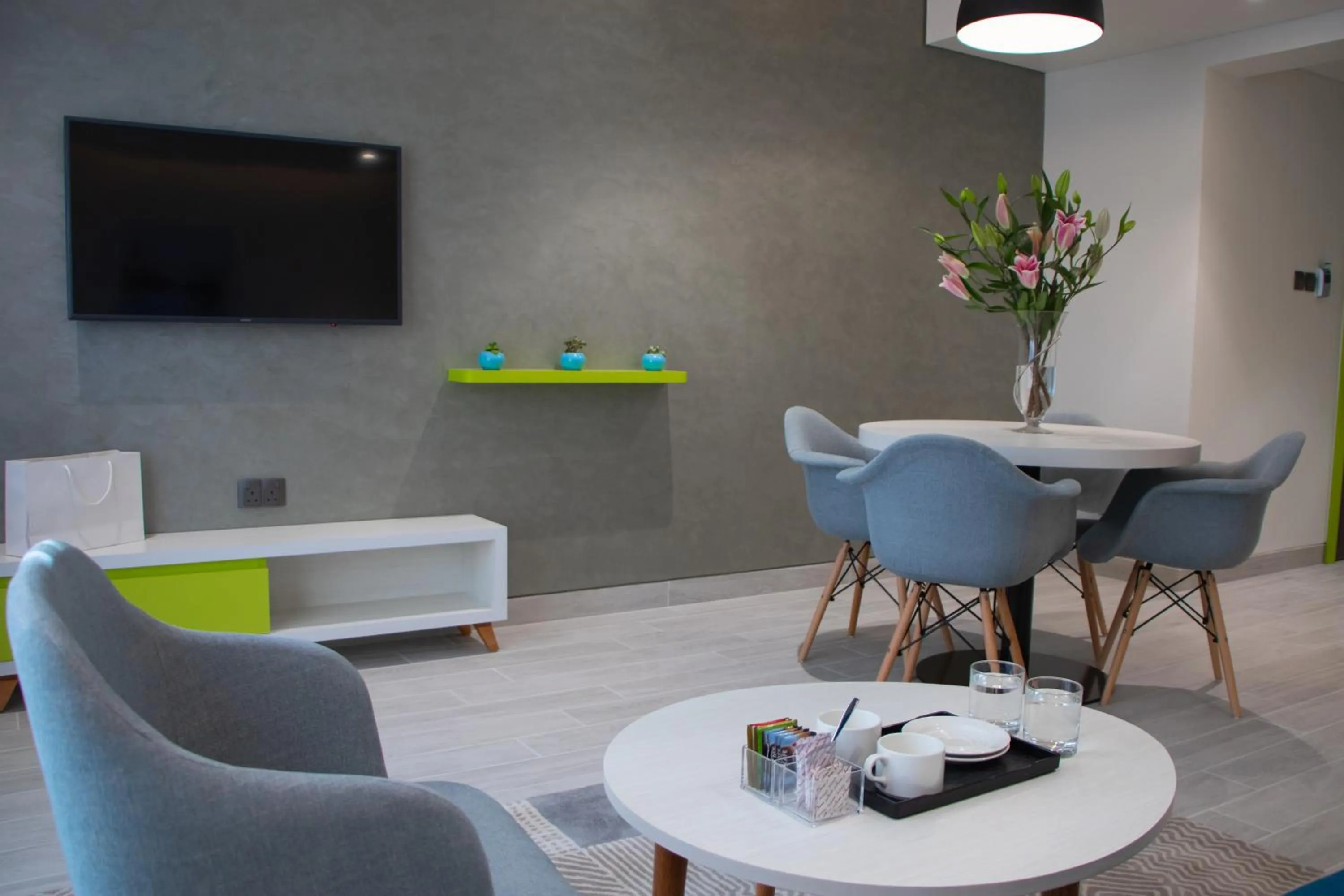 Living room in Citadines Al Ghubrah Muscat