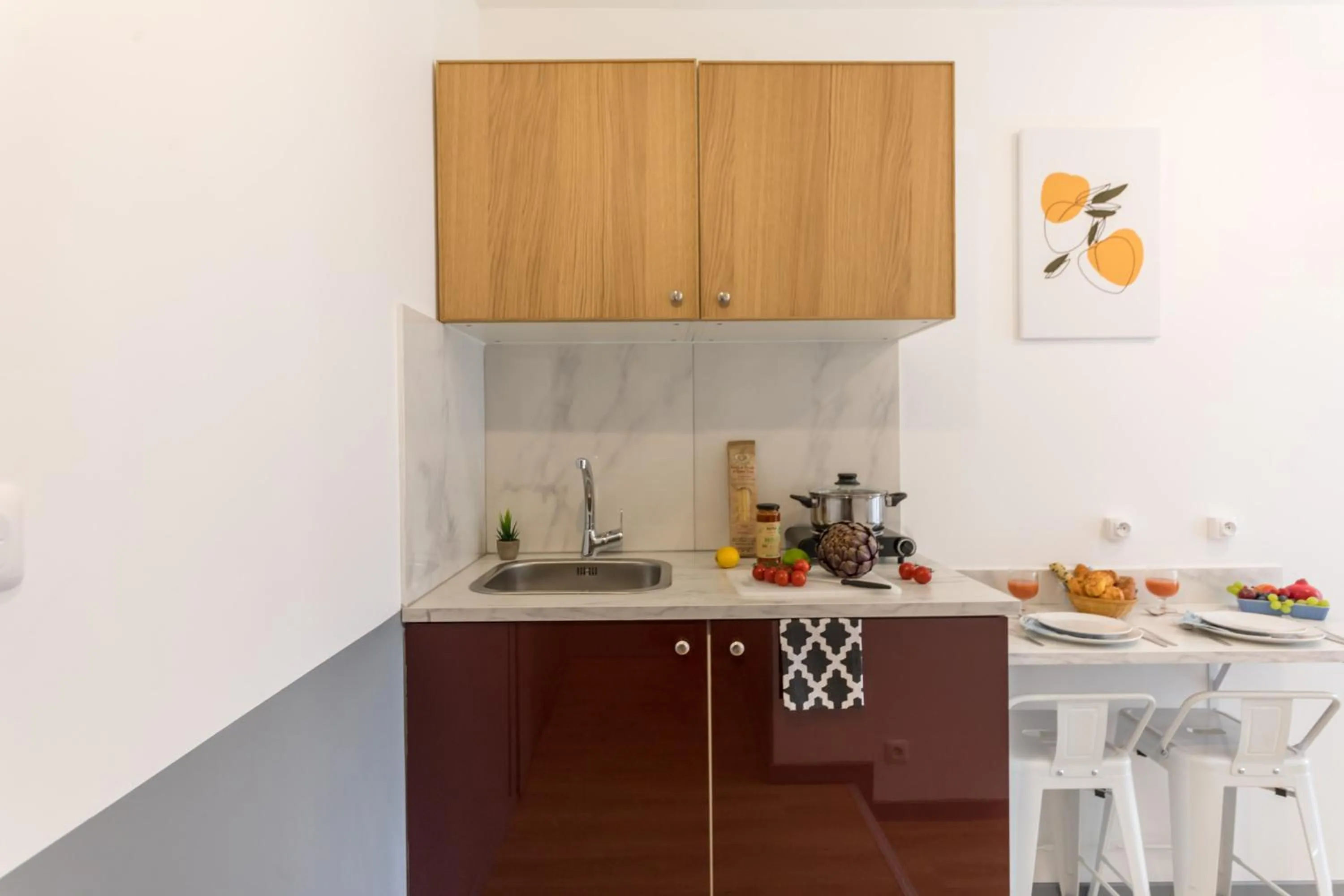 Kitchen or kitchenette in WS Tour Eiffel - Saint-Charles