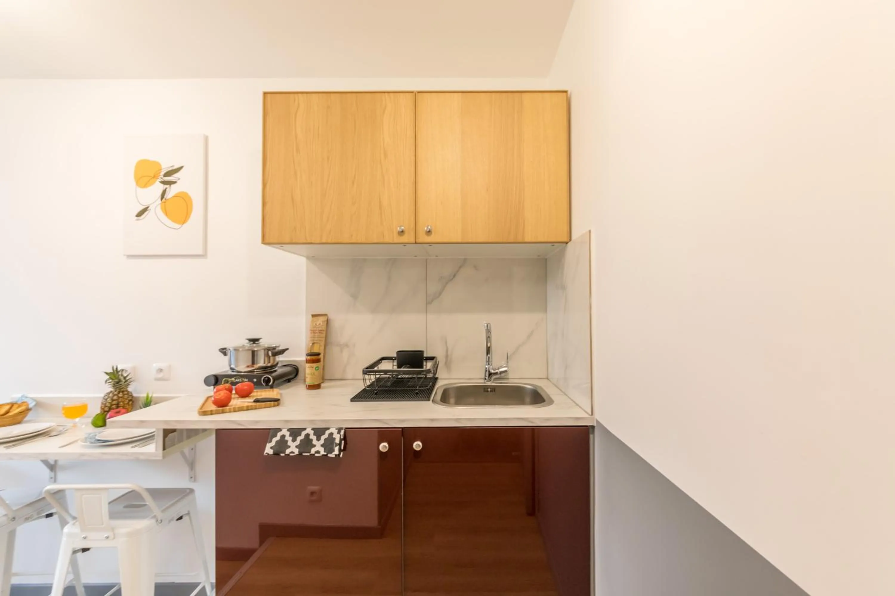 Kitchen or kitchenette in WS Tour Eiffel - Saint-Charles