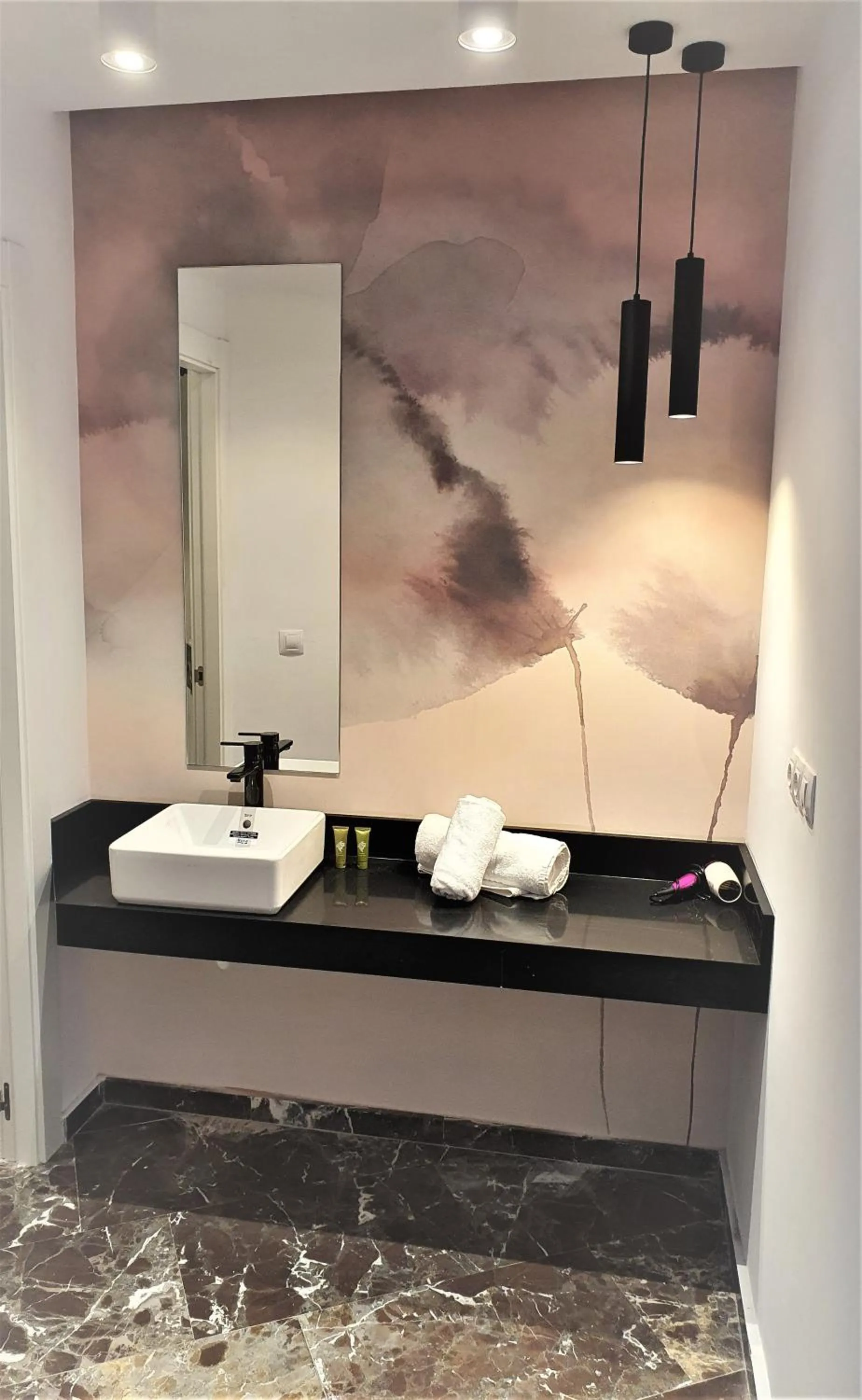 Bathroom in Apartamentos San Jaime Center Suites