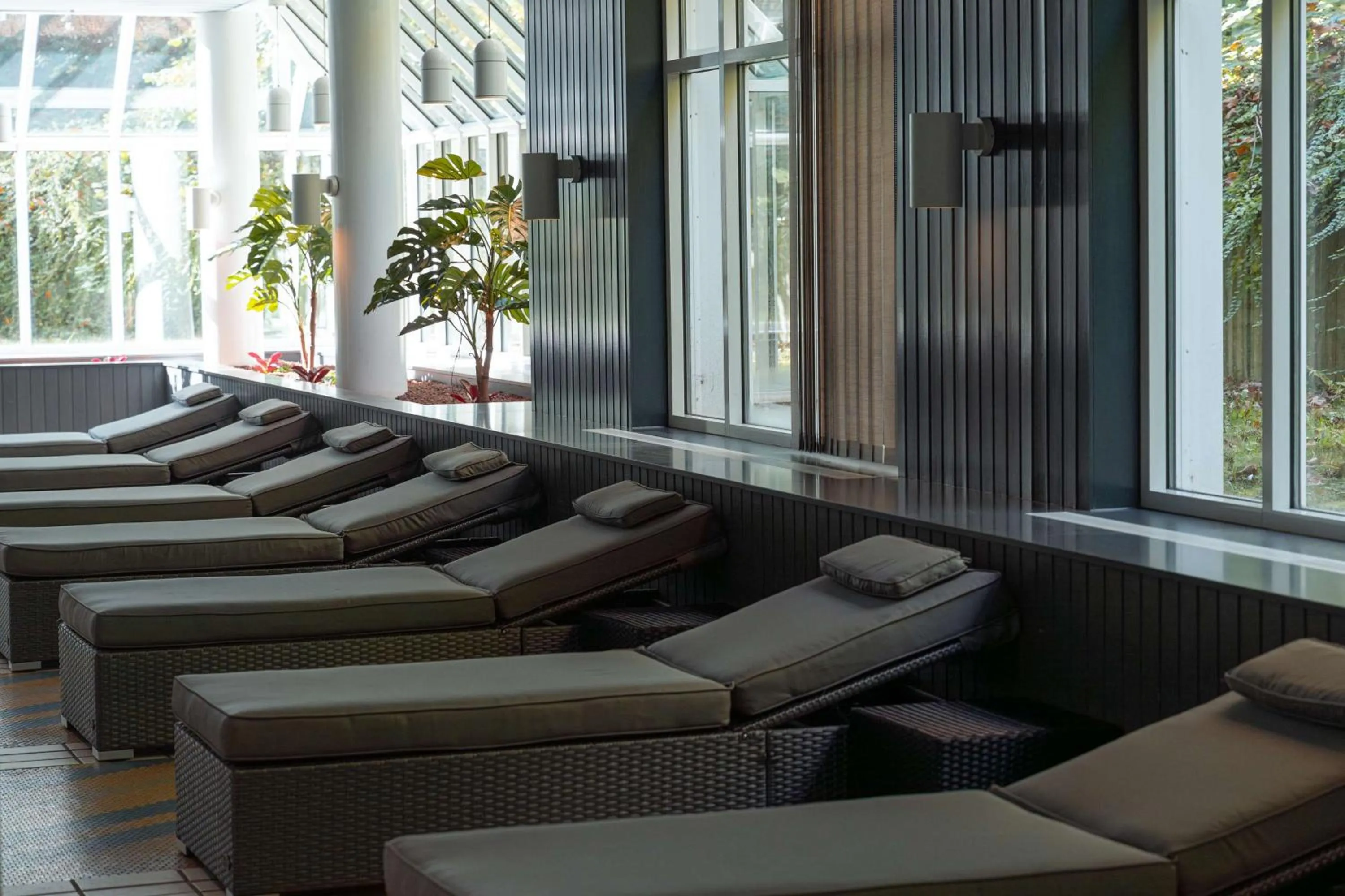 Pool view in Radisson Blu Hotel Dortmund