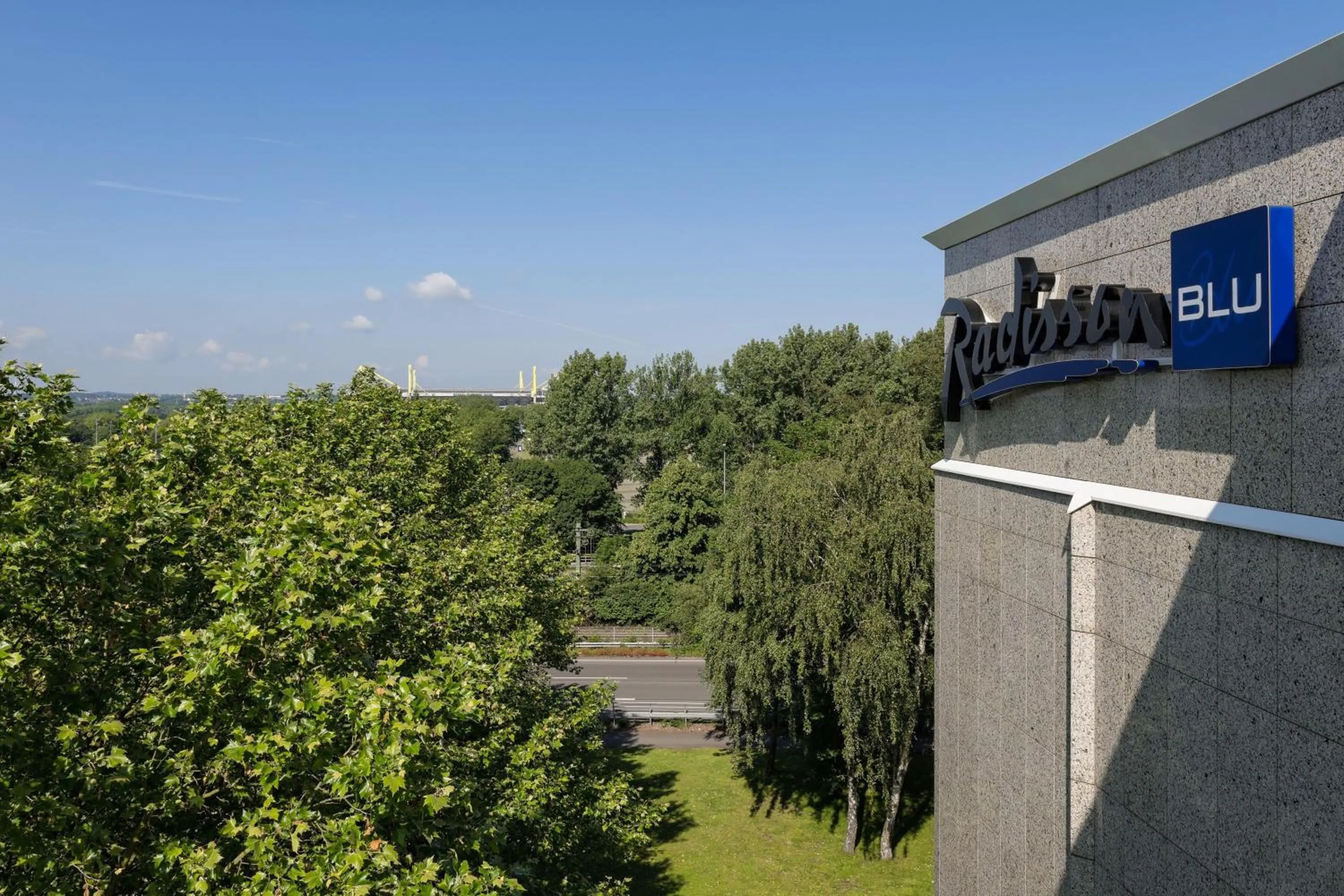 Property building in Radisson Blu Hotel Dortmund