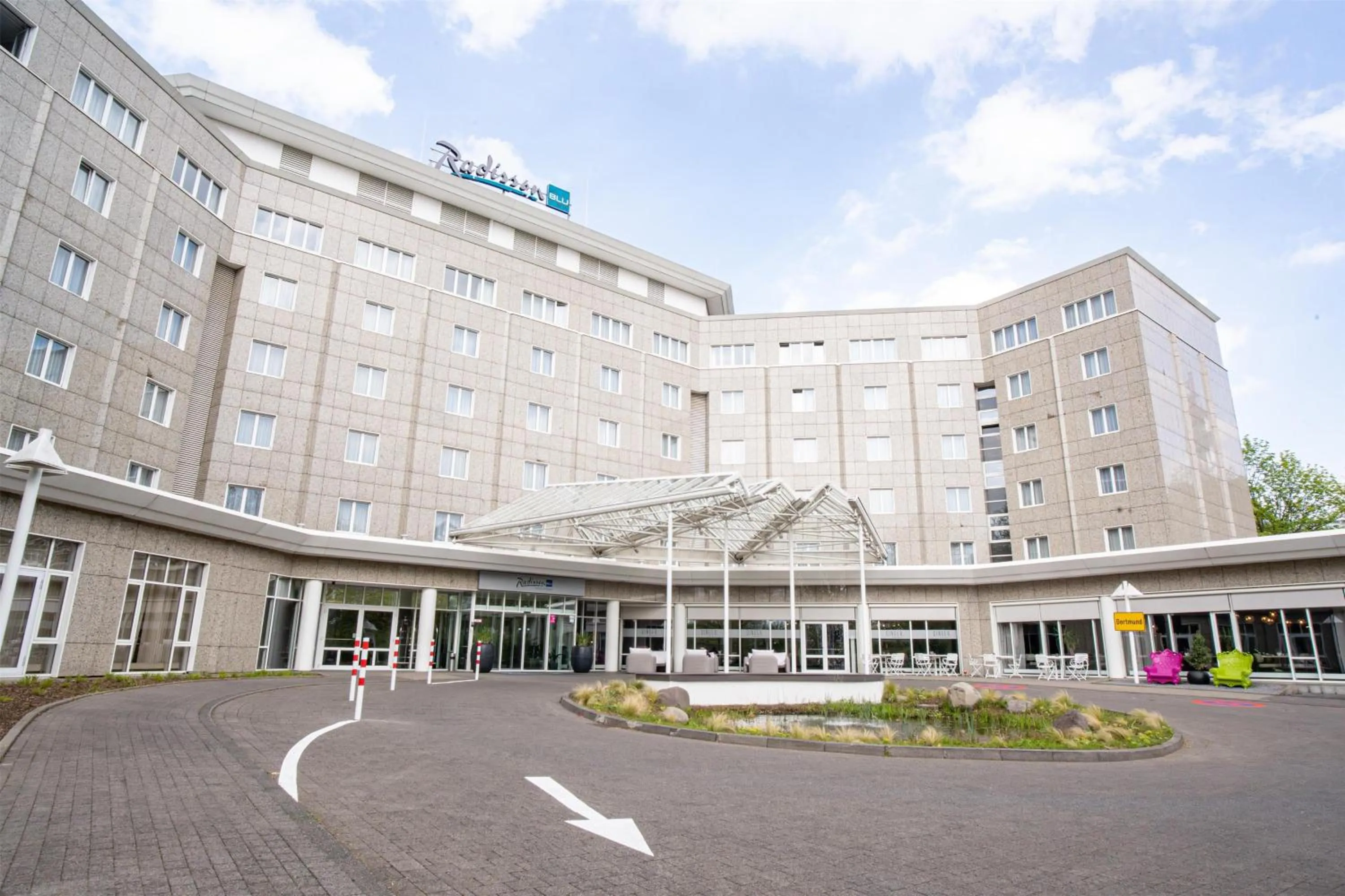 Property building in Radisson Blu Hotel Dortmund