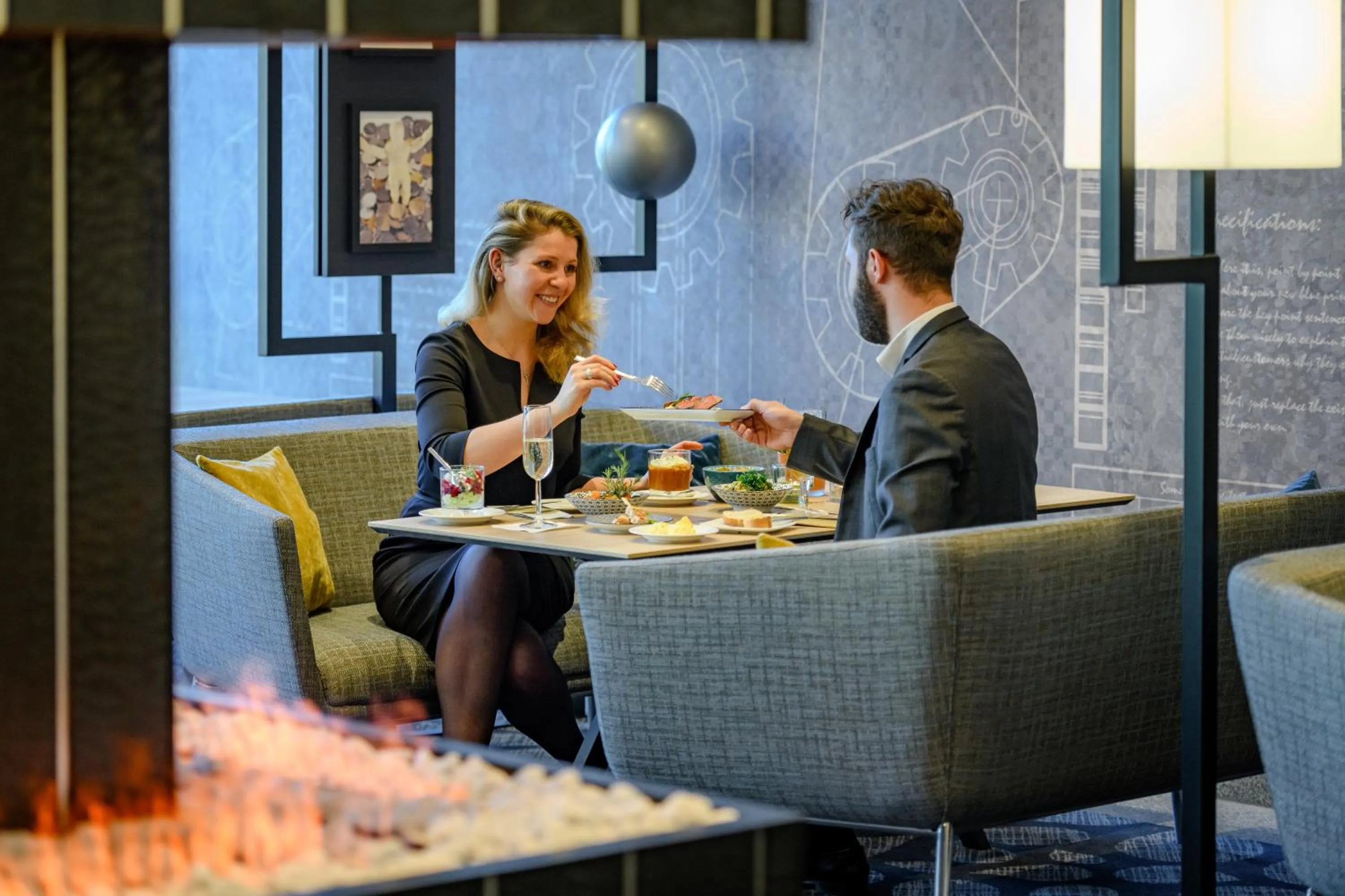 Restaurant/places to eat in Mercure Hotel Bochum City