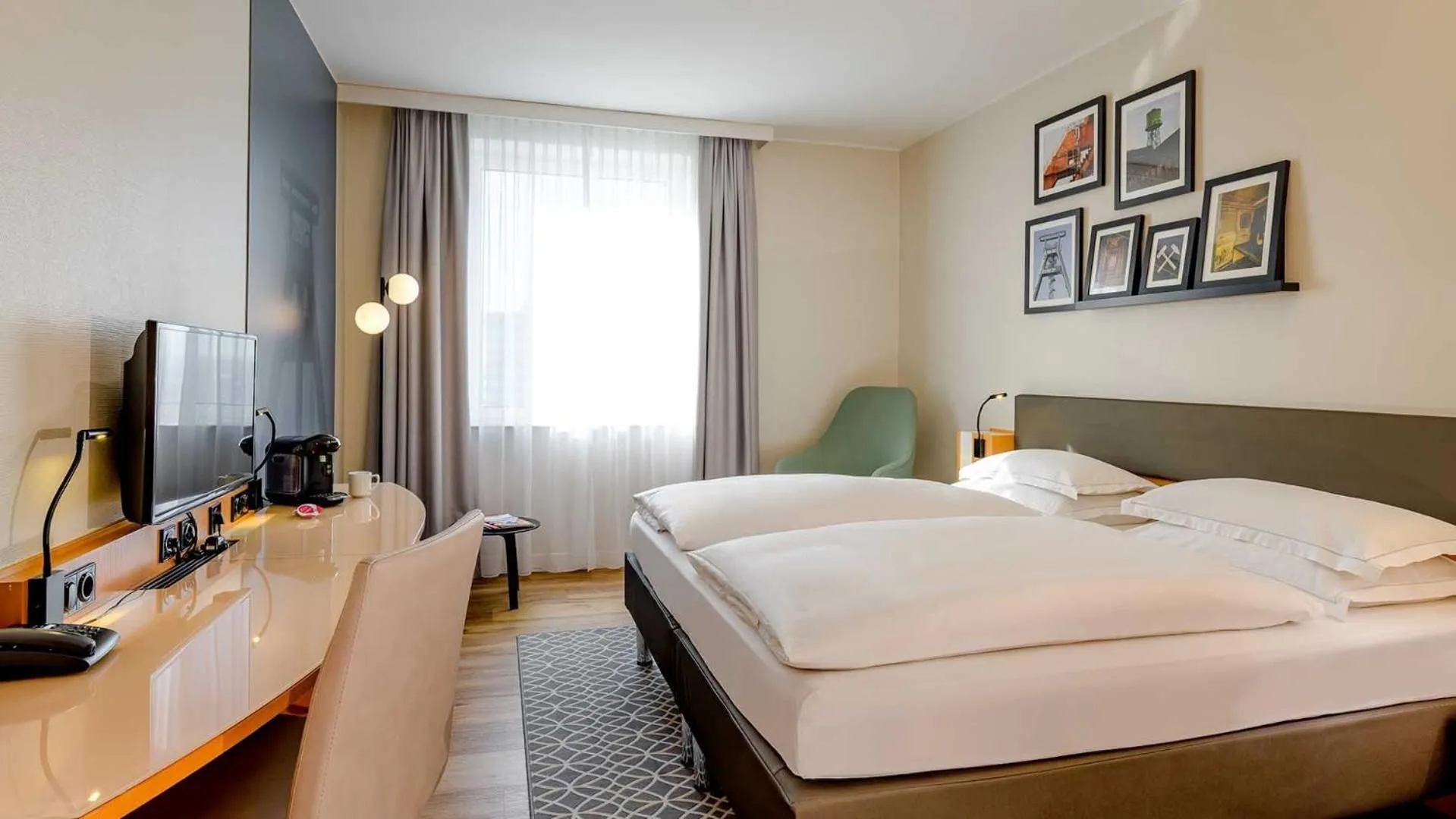 Photo of the whole room, Bed in Mercure Hotel Bochum City