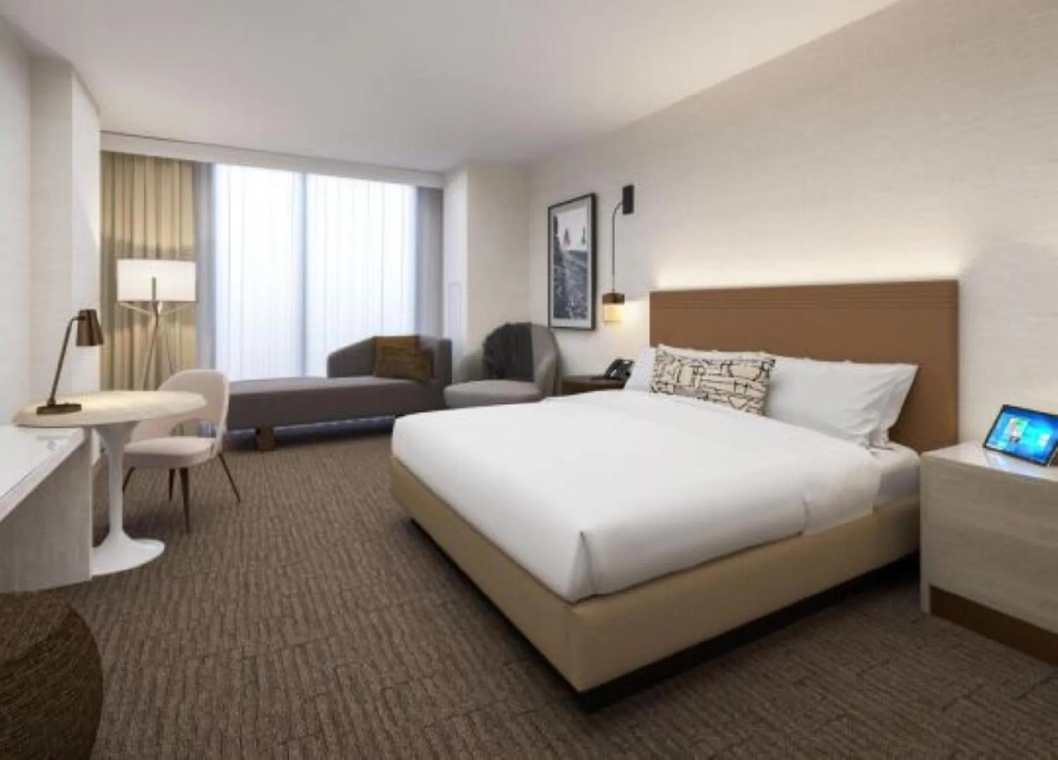 Bedroom, Bed in Omni Viking Lakes