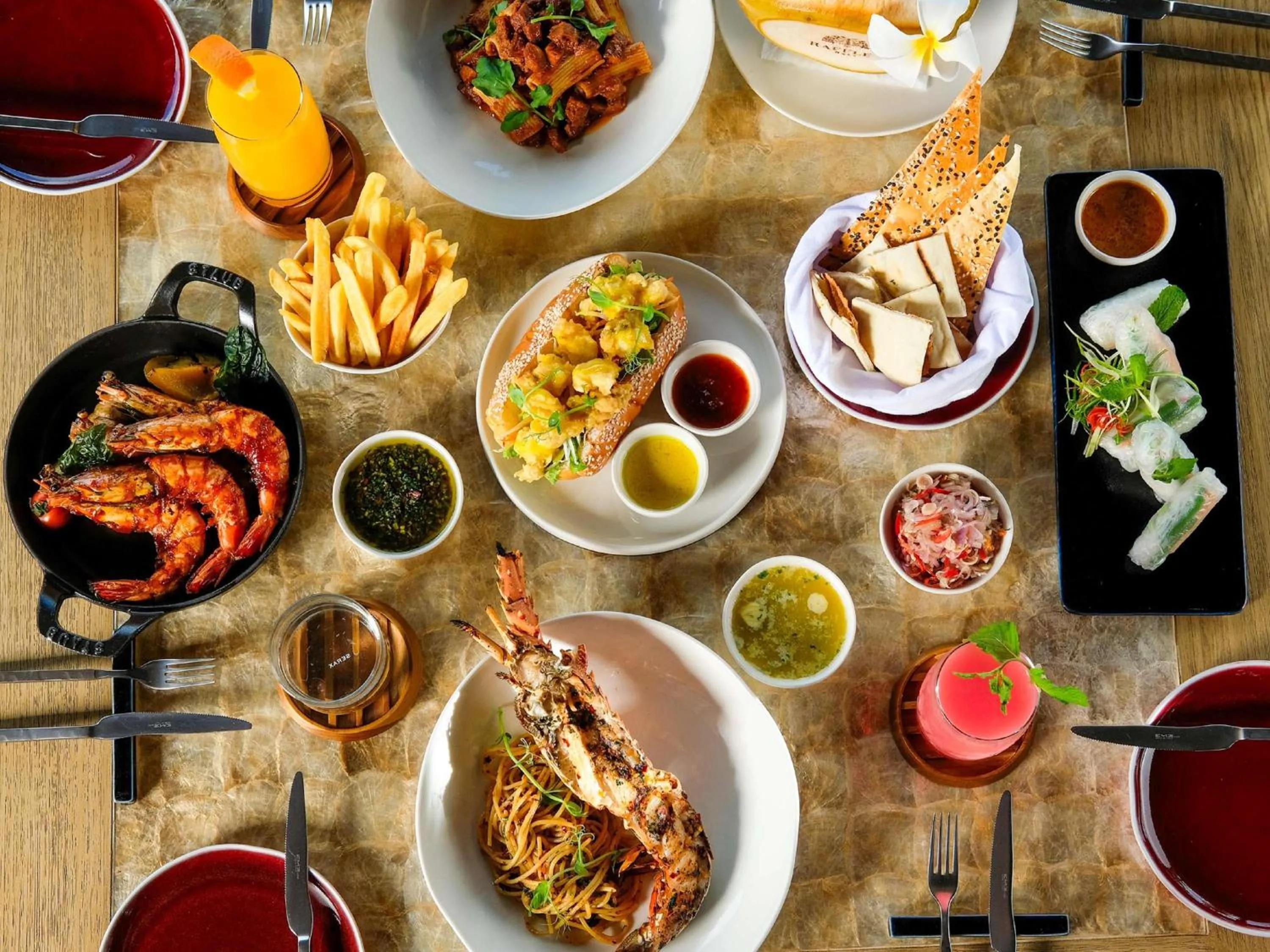 Restaurant/places to eat in Raffles Bali