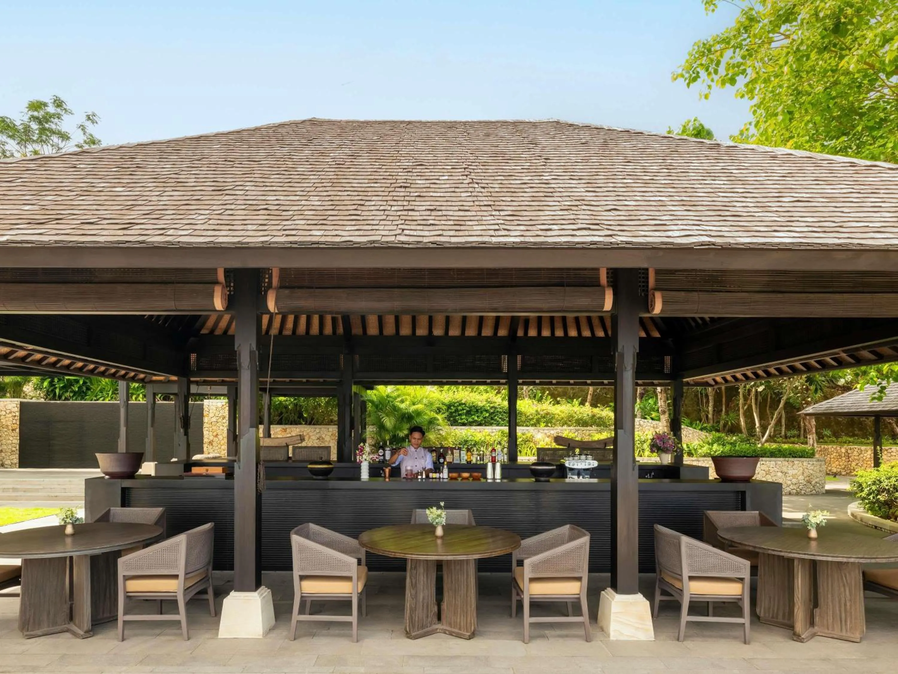 Lounge or bar in Raffles Bali