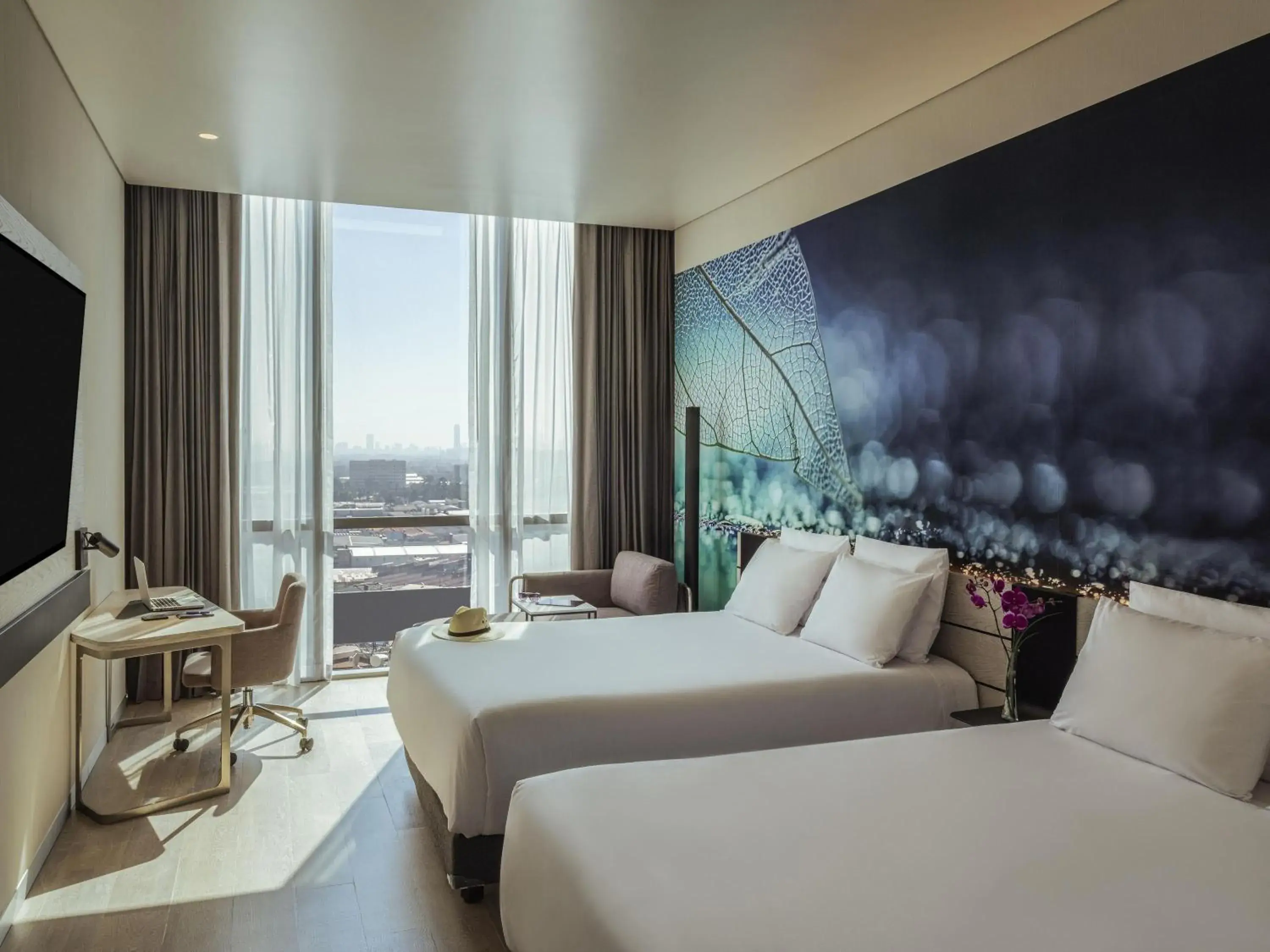 Superior Double Room with Two Double Beds in Novotel Mexico City Toreo Superior Double Room with Two Double Beds in Novotel Mexico City Toreo