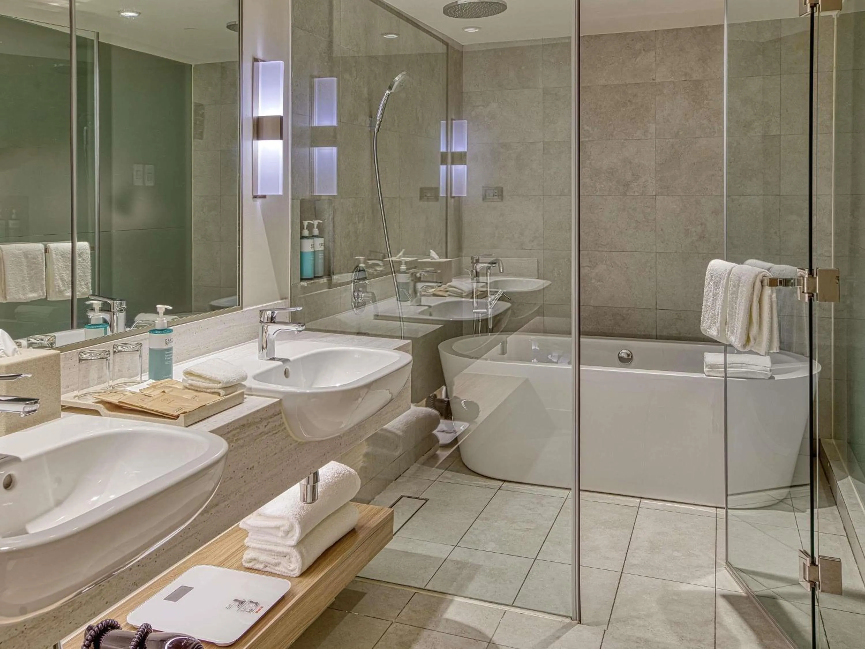 Bedroom in Novotel Suites Manila at Acqua