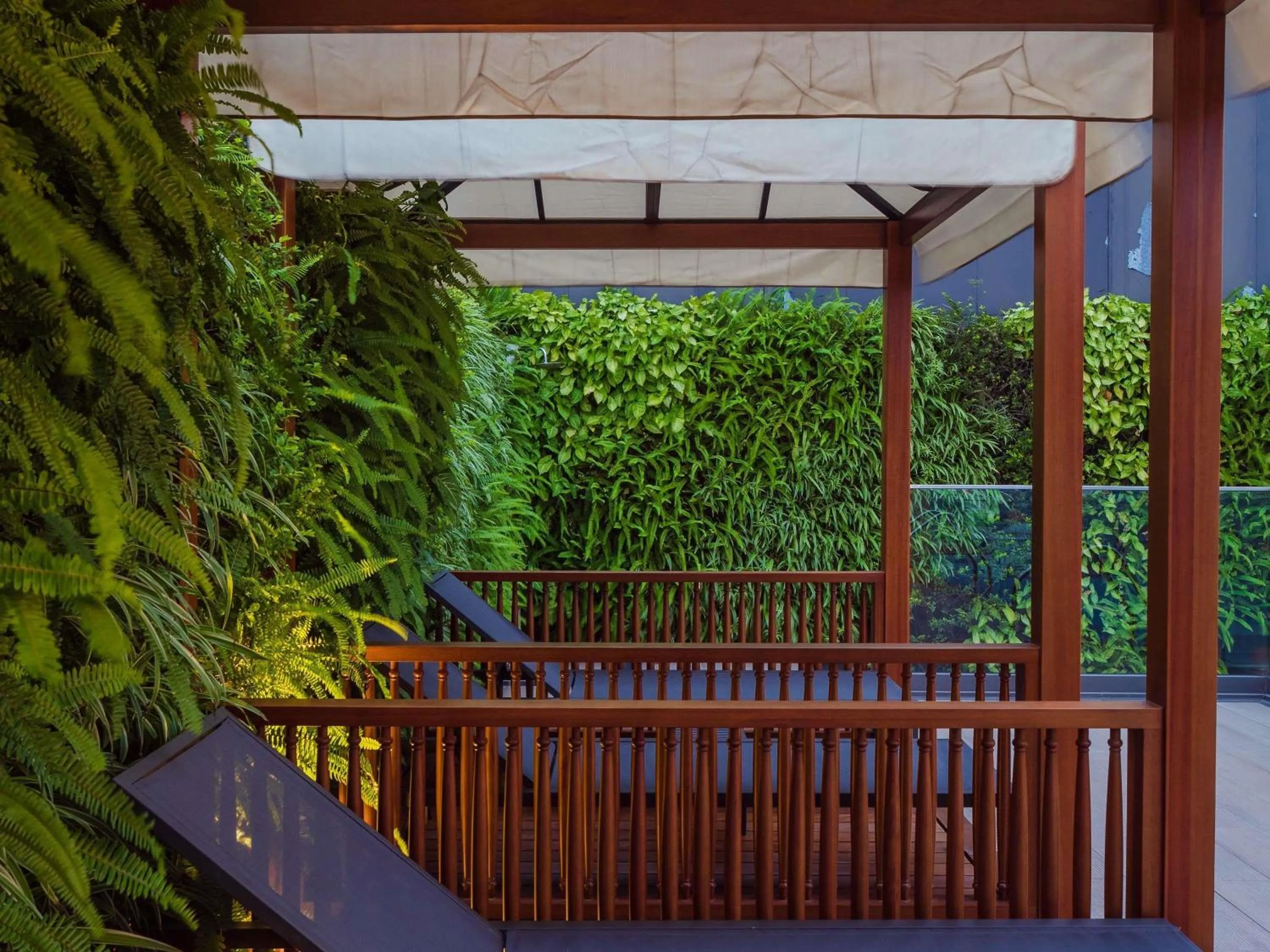 Pool view in Grand Mercure Hanoi