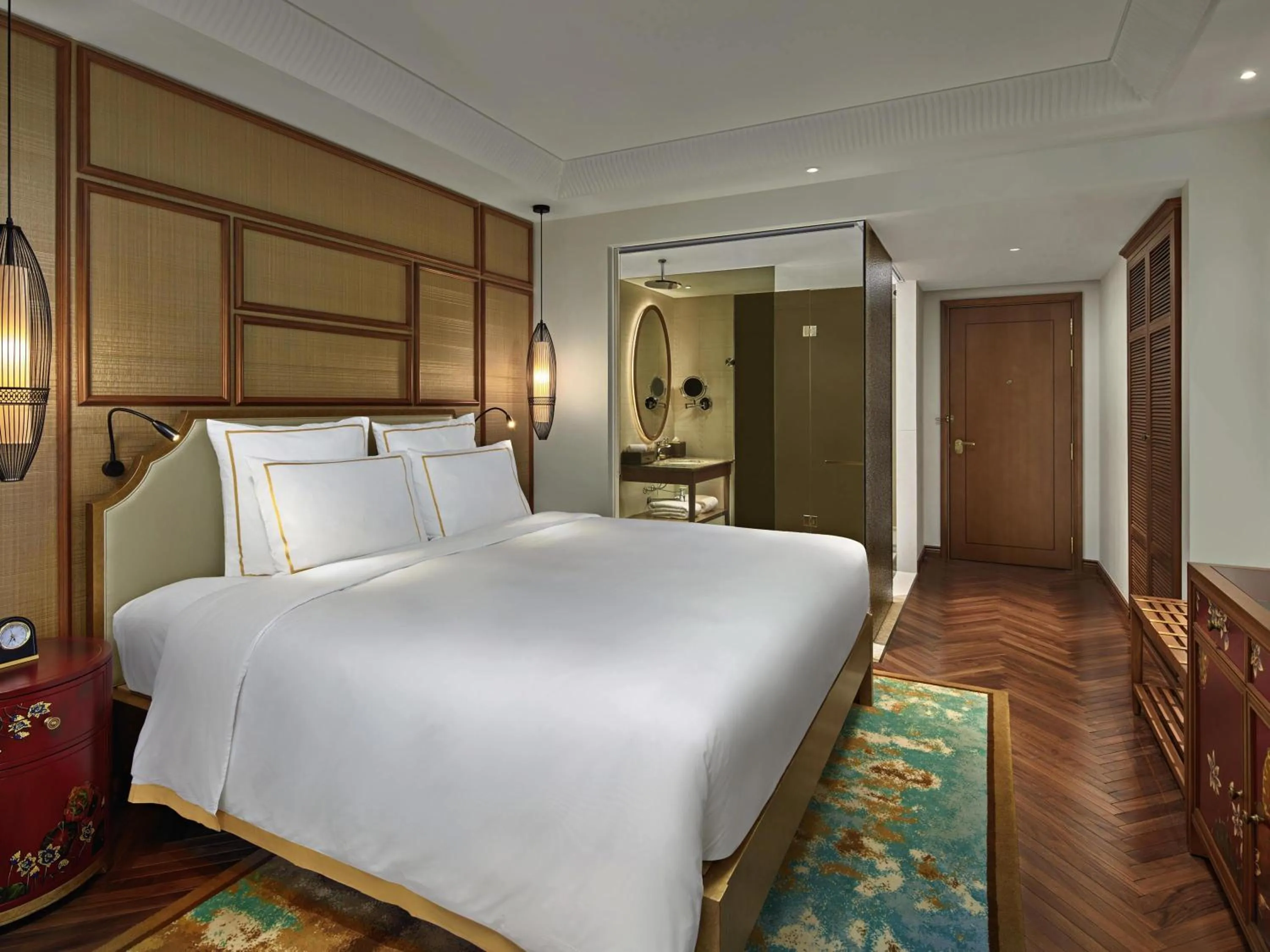 Bedroom, Bed in Grand Mercure Hanoi