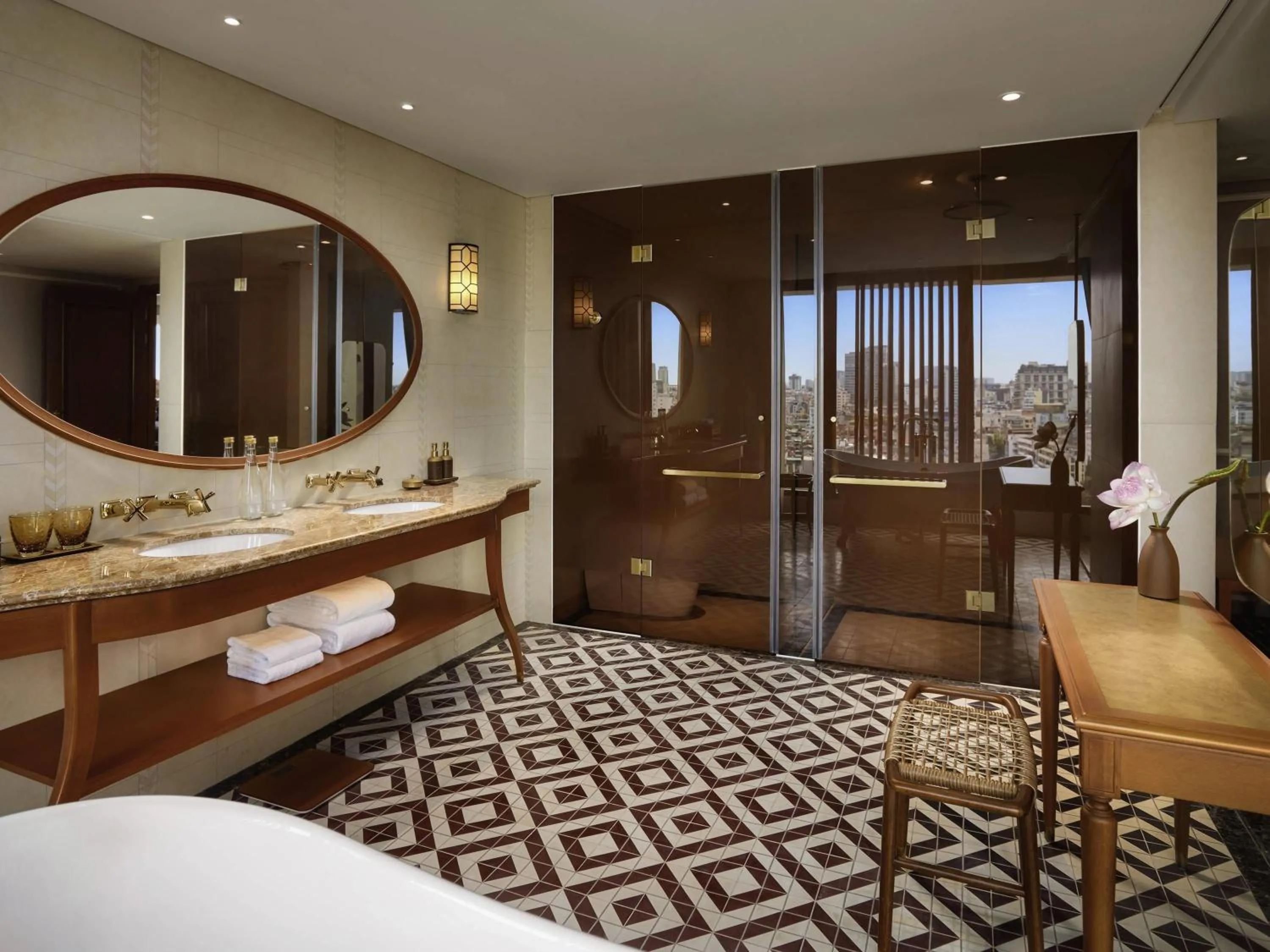 Bedroom, Bed in Grand Mercure Hanoi