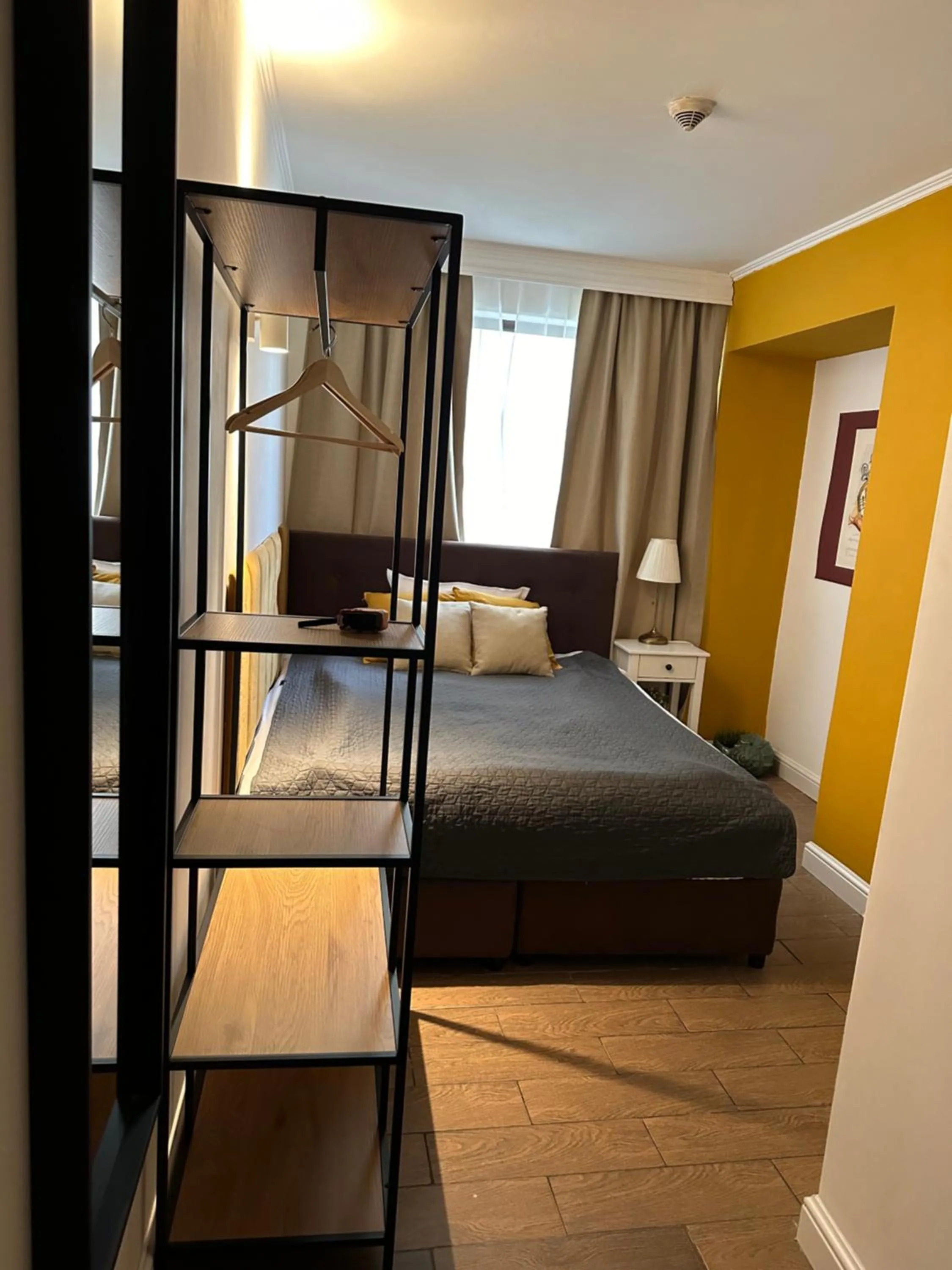 Photo of the whole room, Bed in Hotel Art