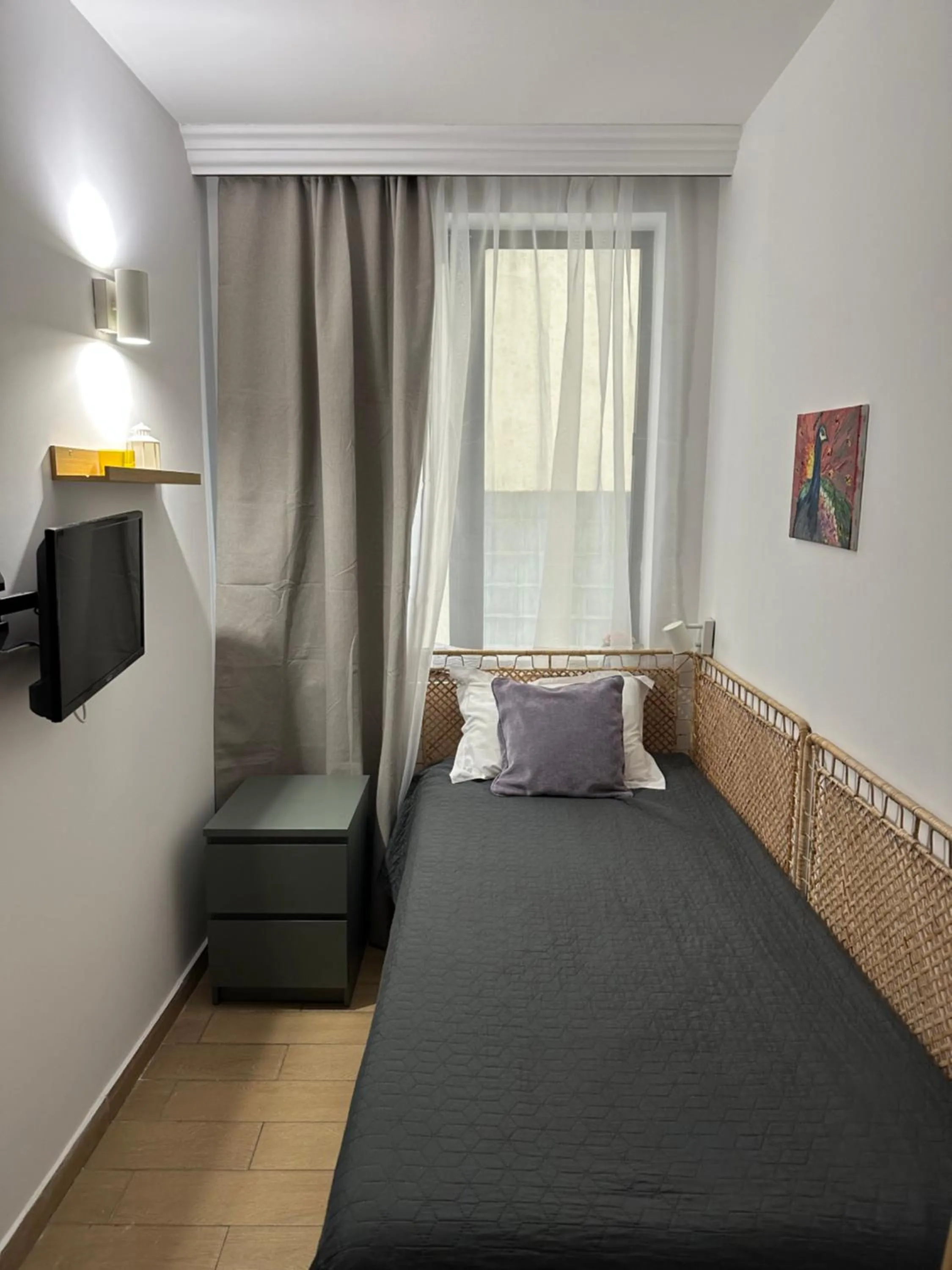 Photo of the whole room, Bed in Hotel Art