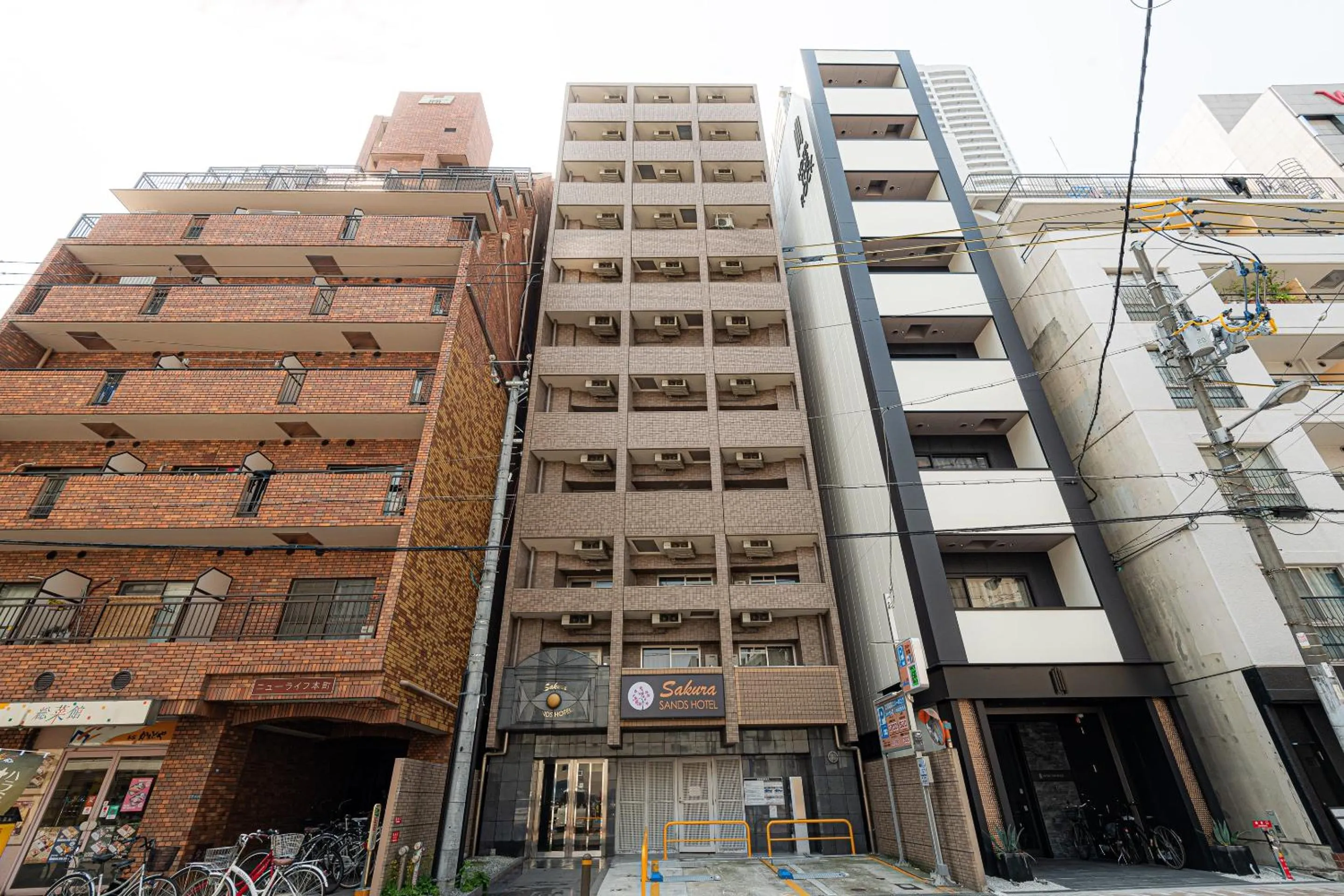 Property building in Sakura Sands Hotel