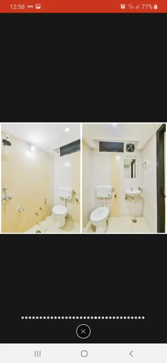 Bathroom in Sharda Resort